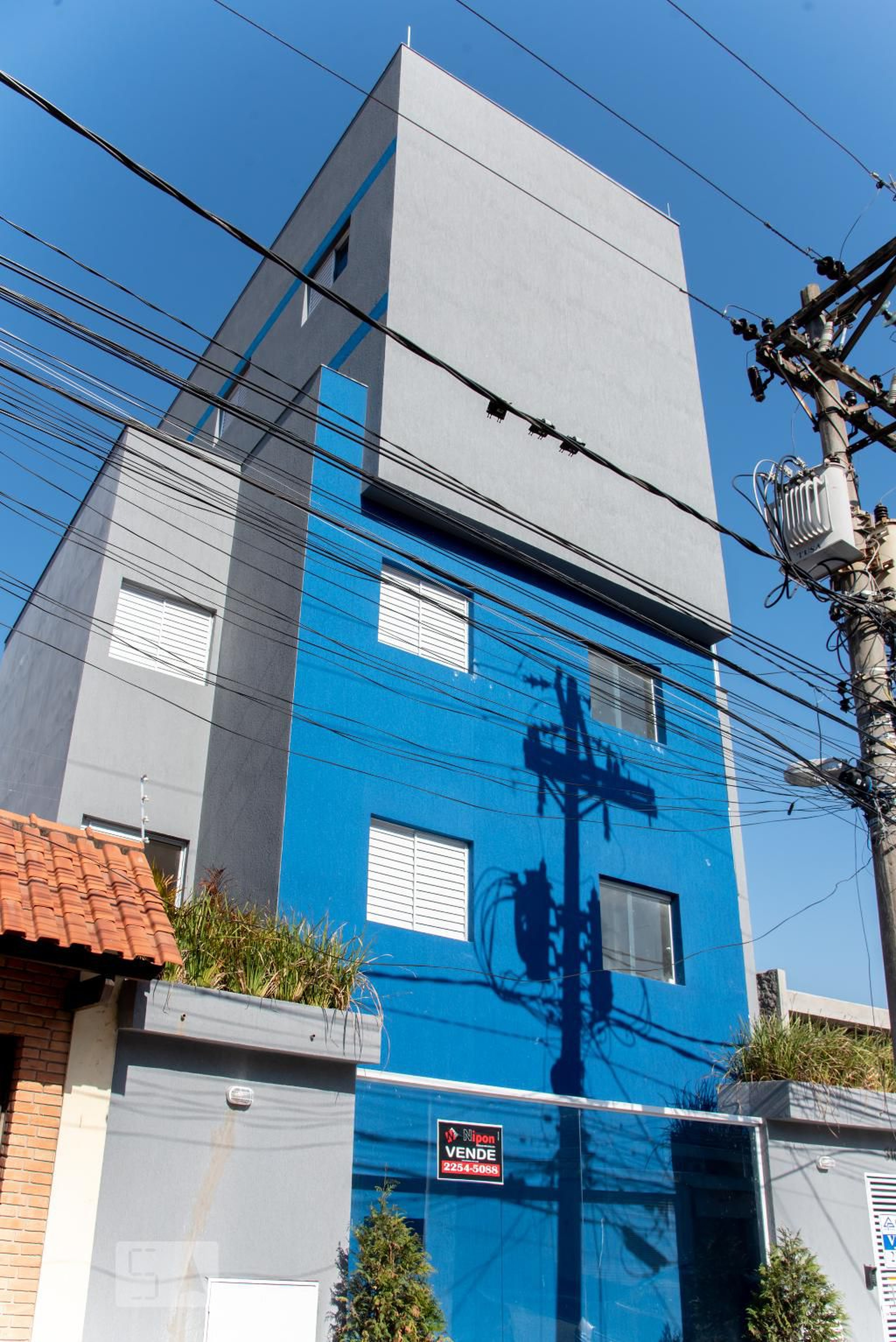 Fachada do Condomínio Residencial Paes I