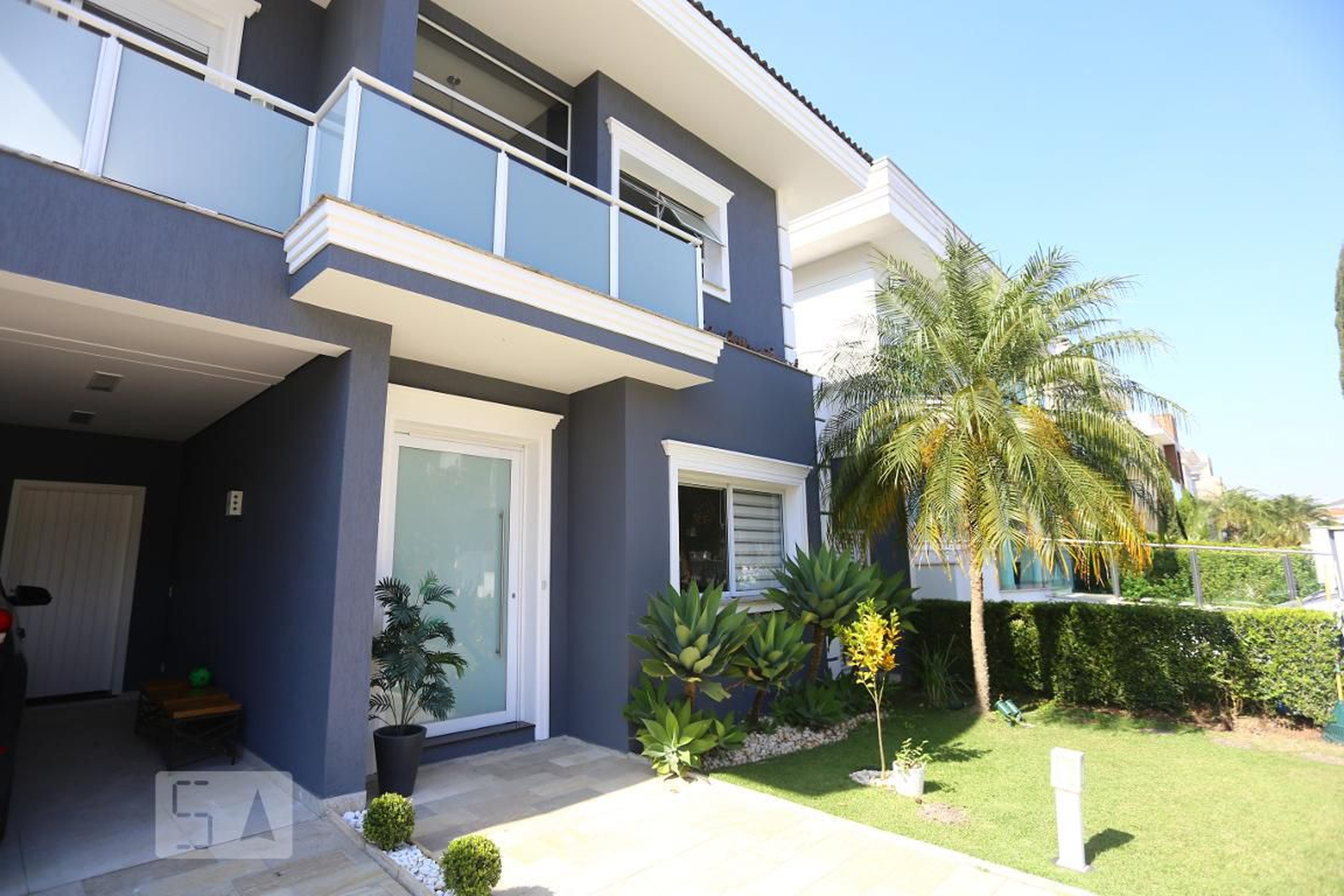 Fachada Condomínio em Alameda Sapucaia, 125