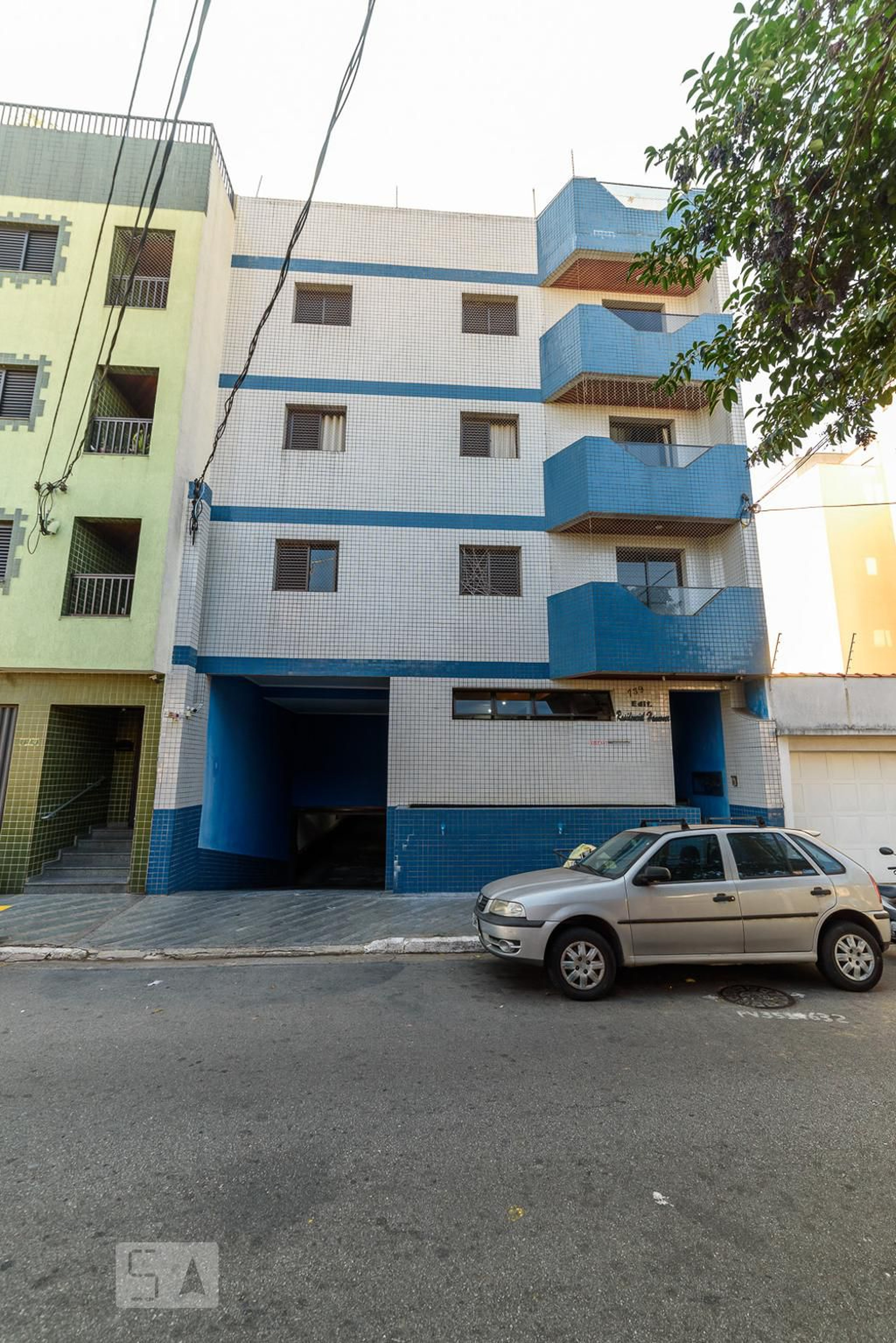 Fachada do Condomínio Residencial Hannover