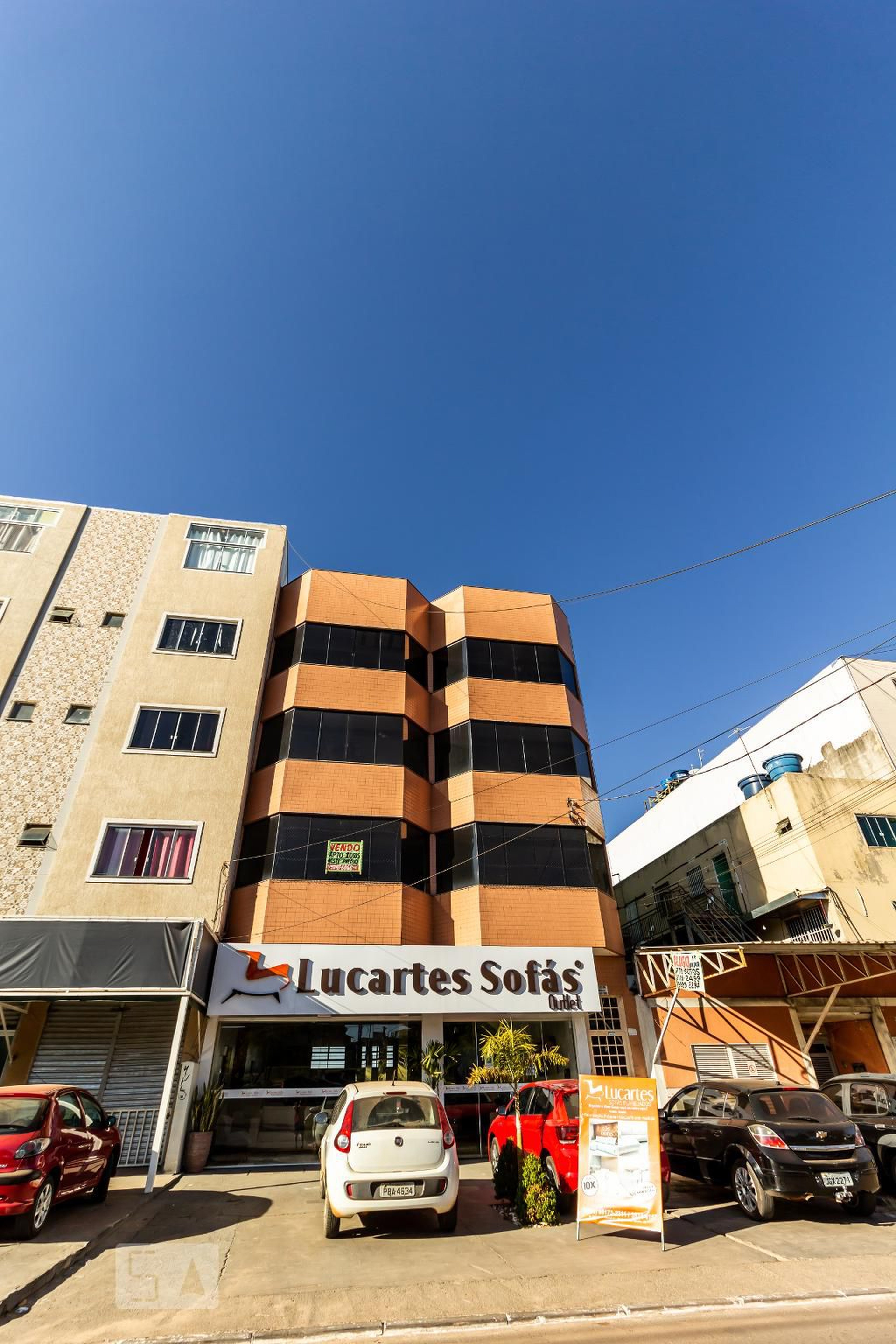 Fachada Condomínio em Avenida Sucupira, Modulo 21