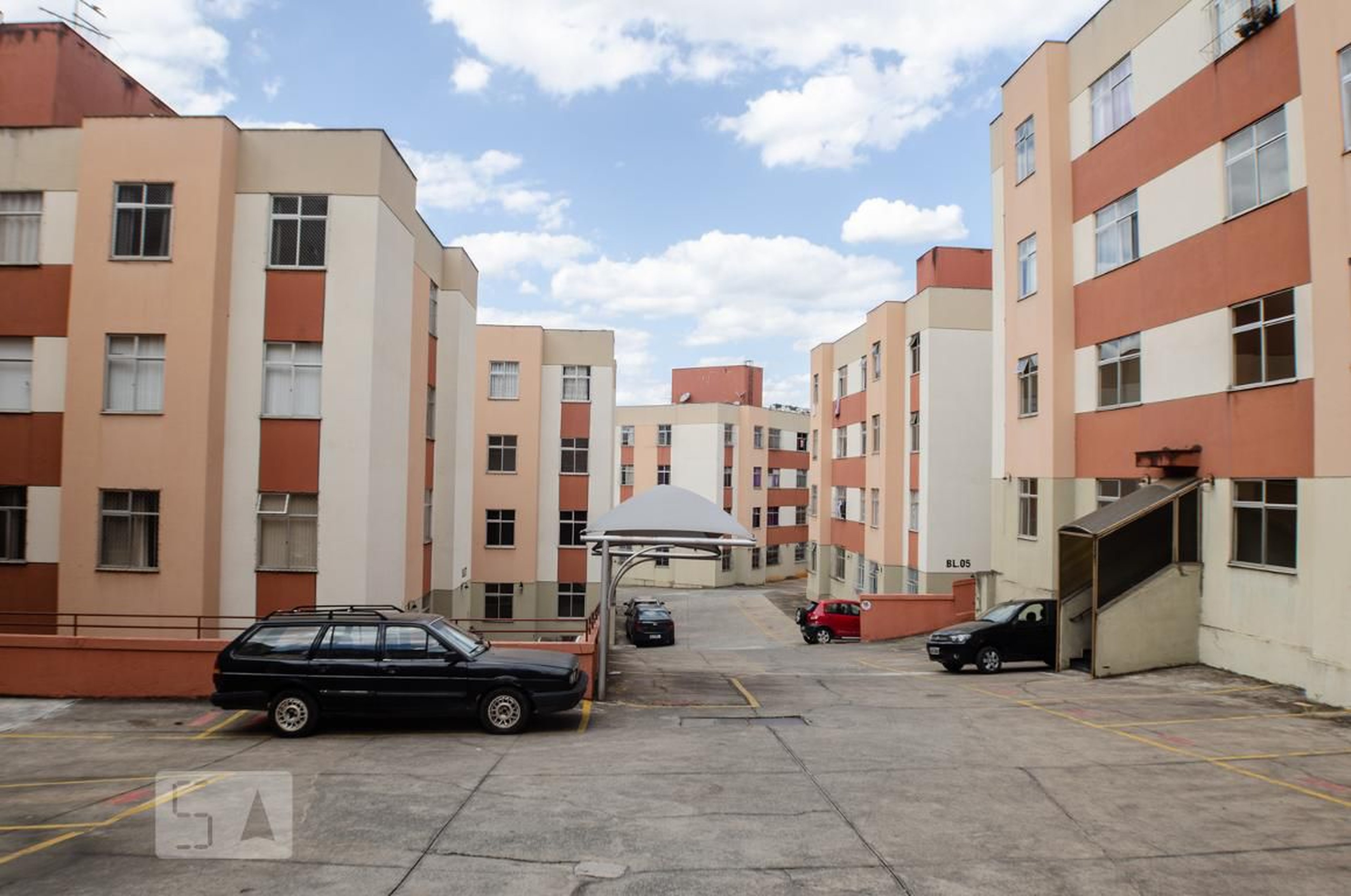 Fachada do Condomínio Residencial Estados Unidos