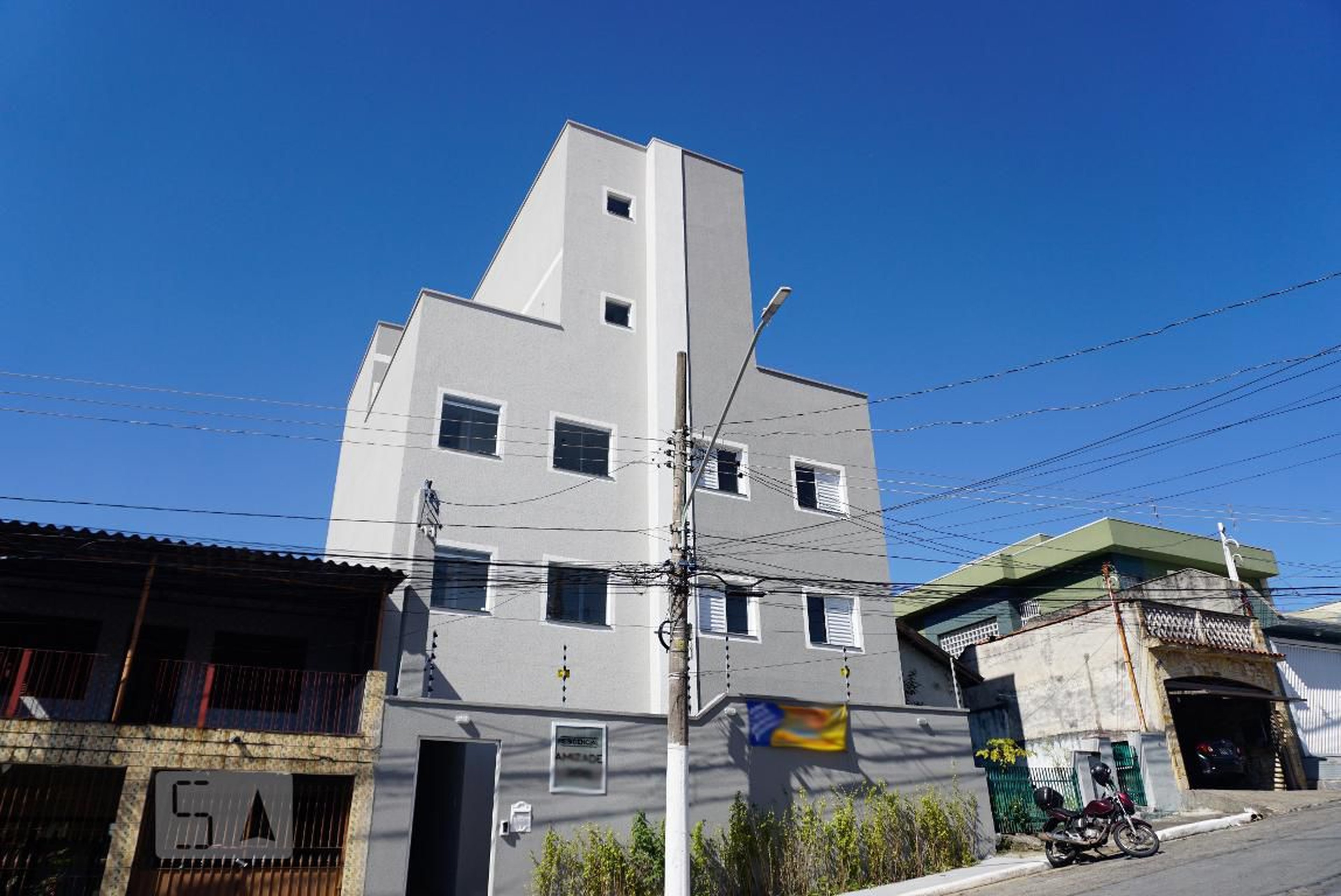 Fachada do Prédio Residencial Amizade