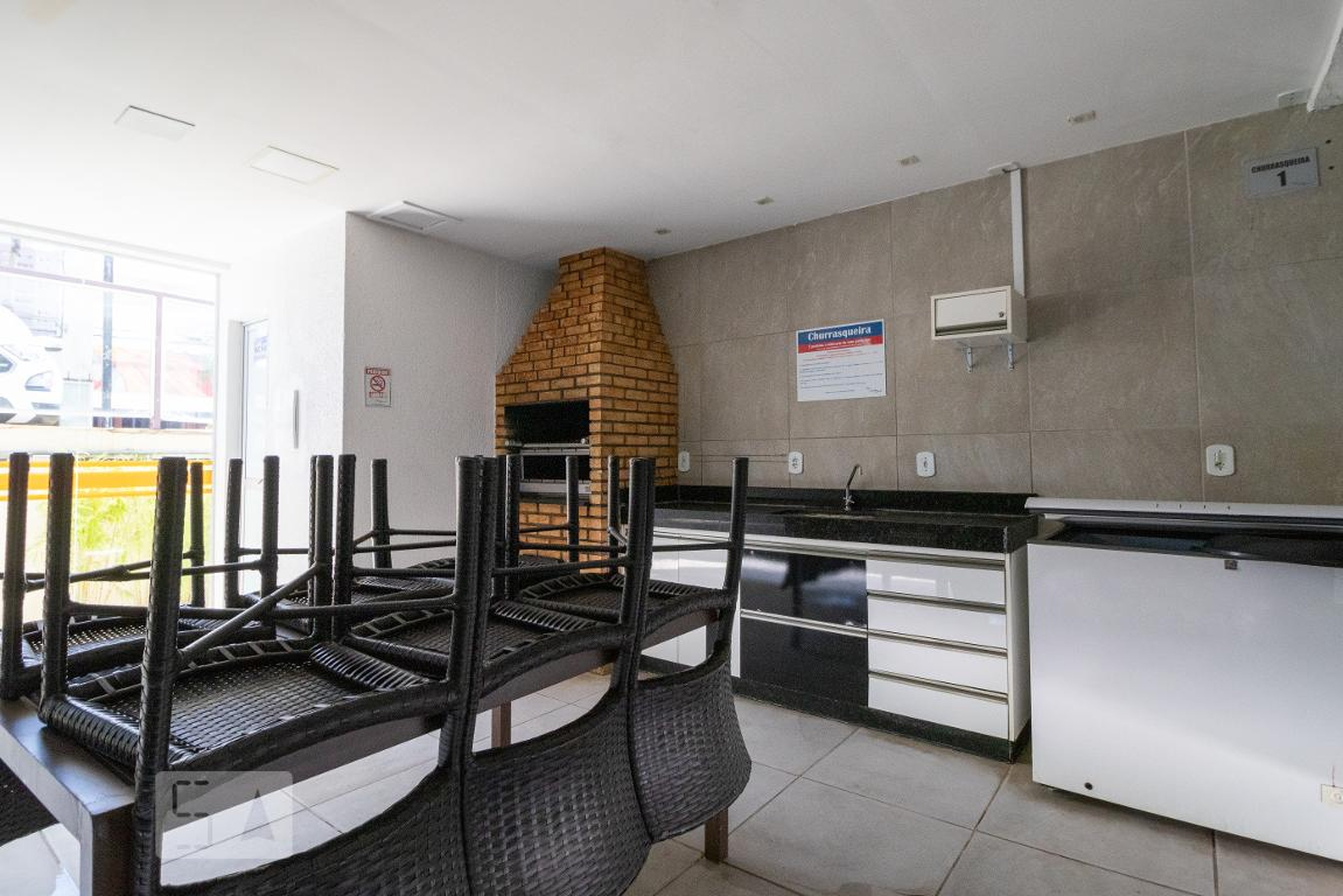 Churrasqueira - Residencial Long Beach