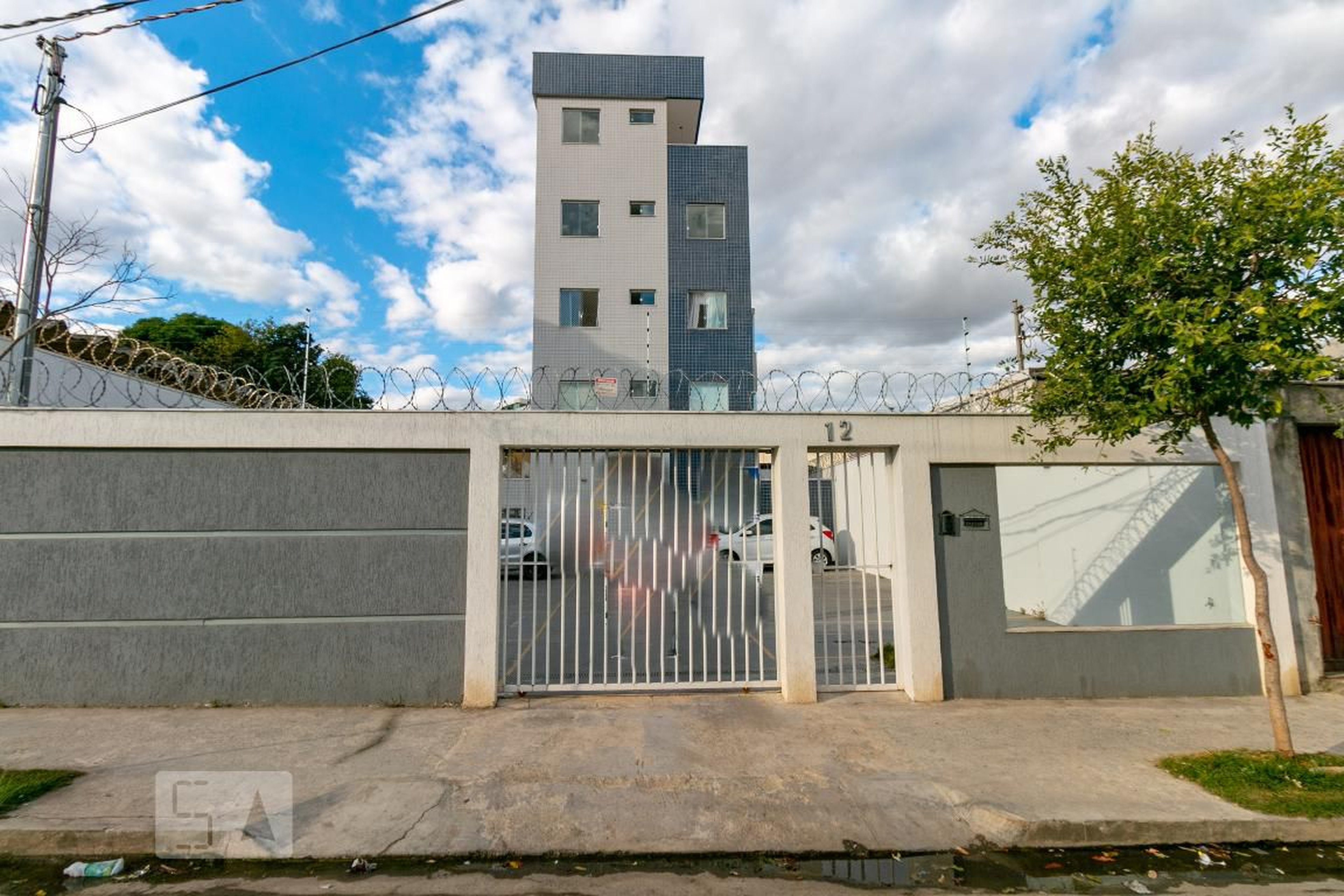 Fachada Condomínio em Rua Visconde de Taunay, 12
