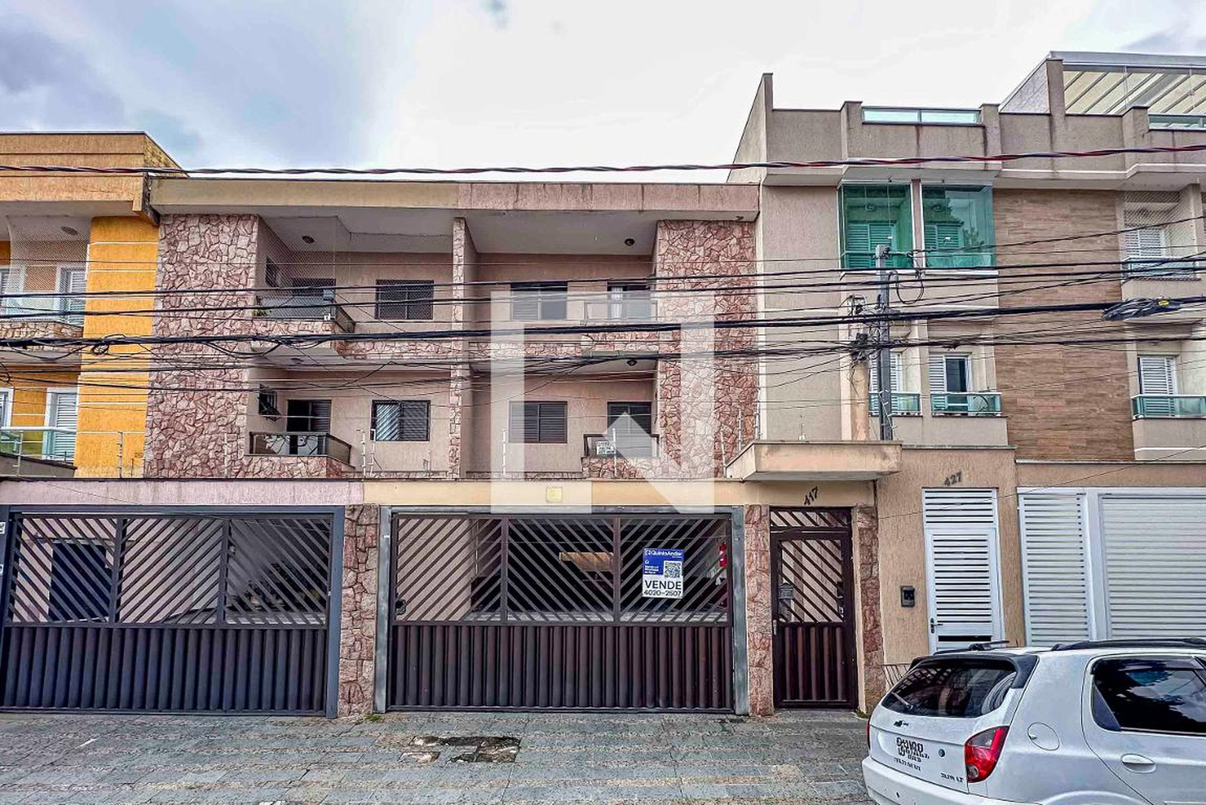 Fachada Condomínio em Rua Natal, 417