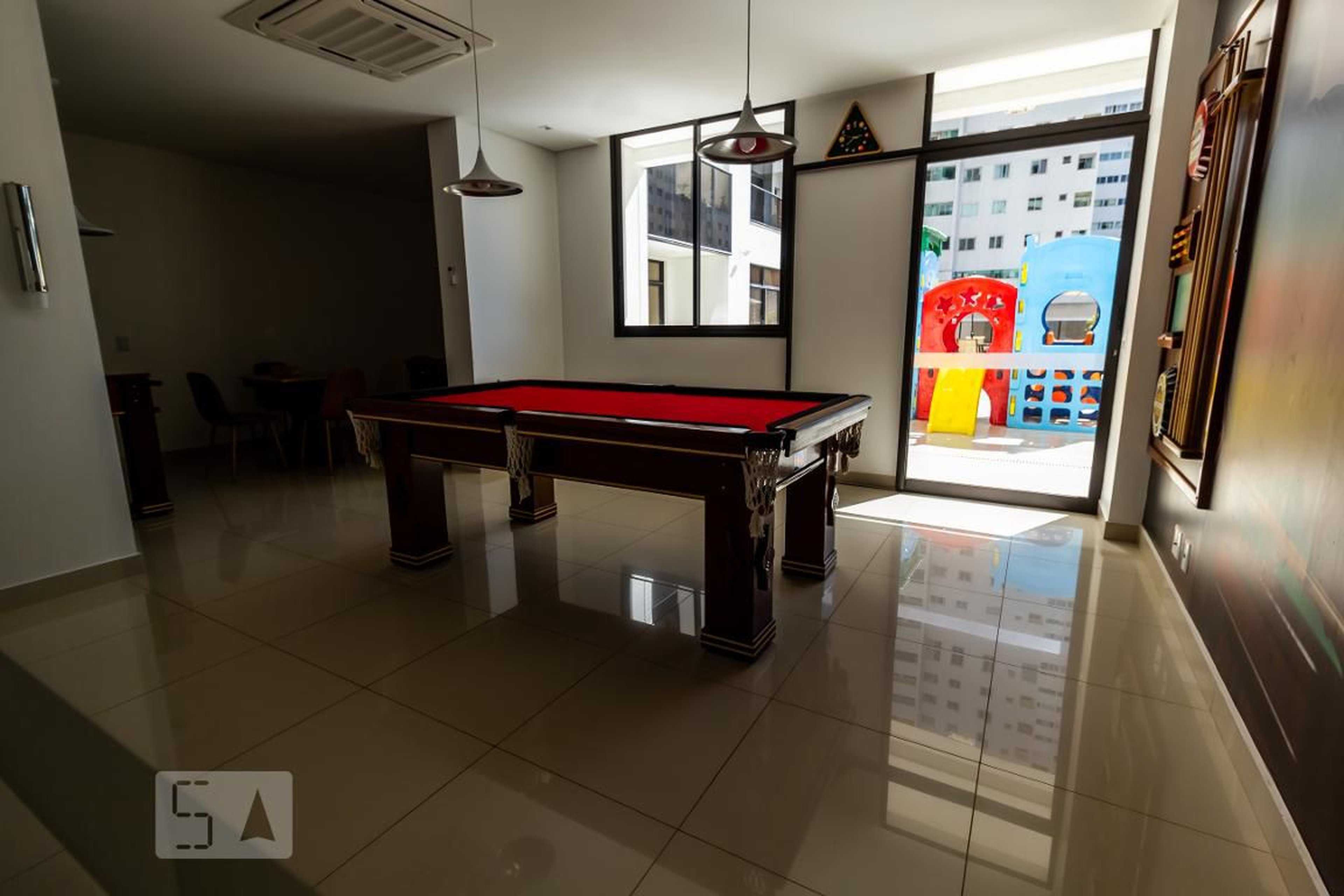 Sala de jogos - Casa Blanca