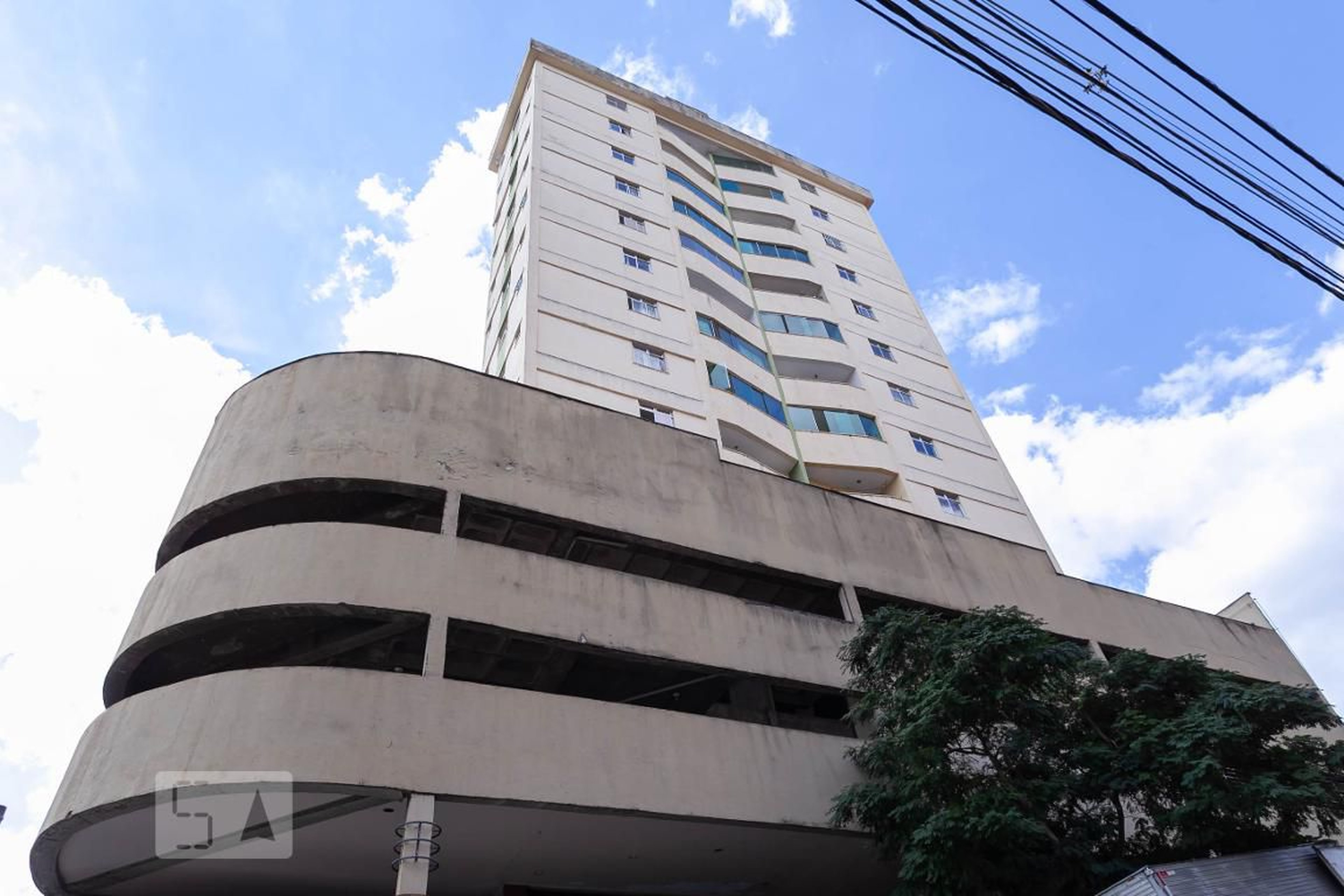 Fachada do prédio Edifício Azurita