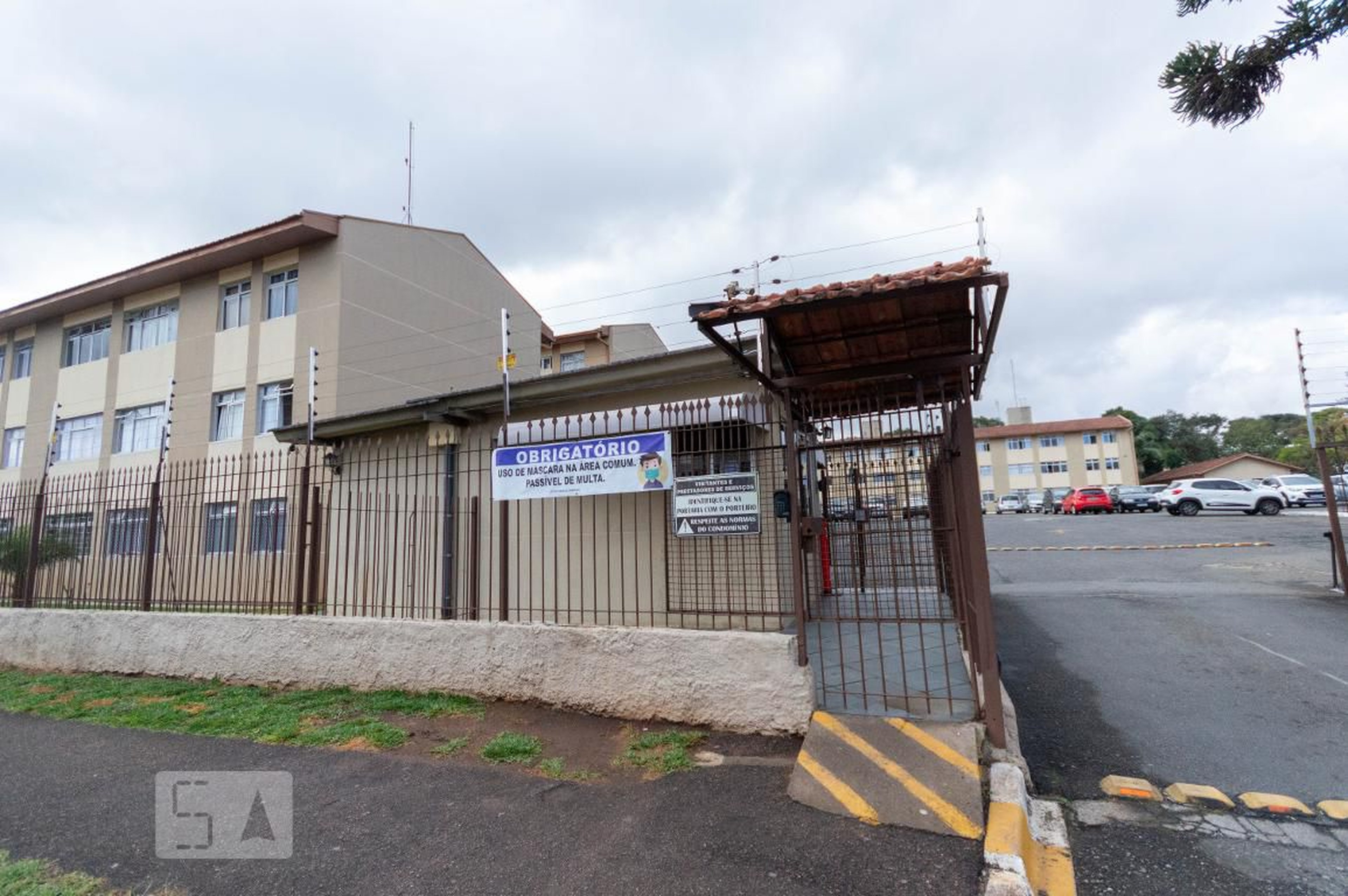 Fachada do Condomínio Condomínio América do Sul