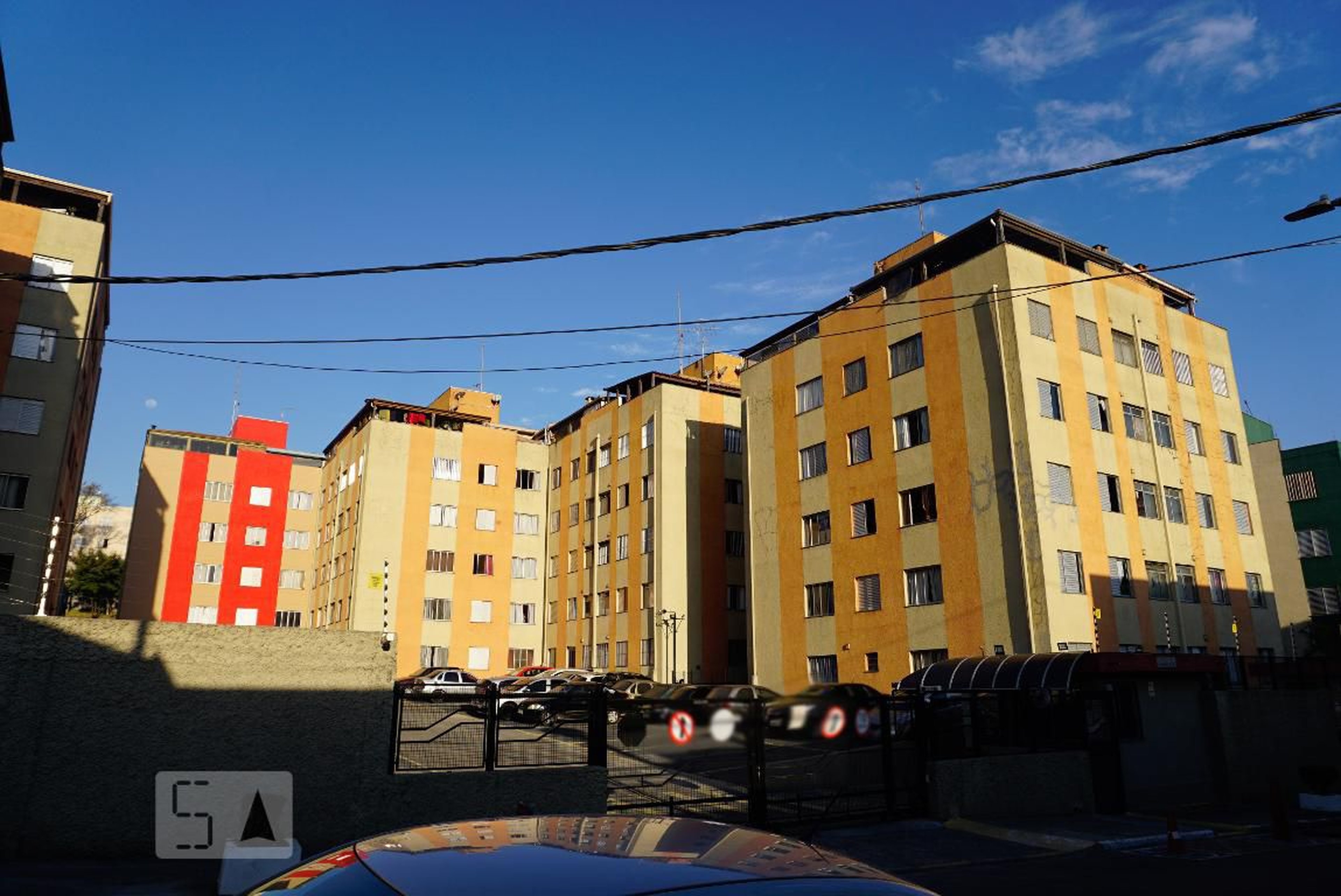 Fachada do Condomínio Condomínio Rafael