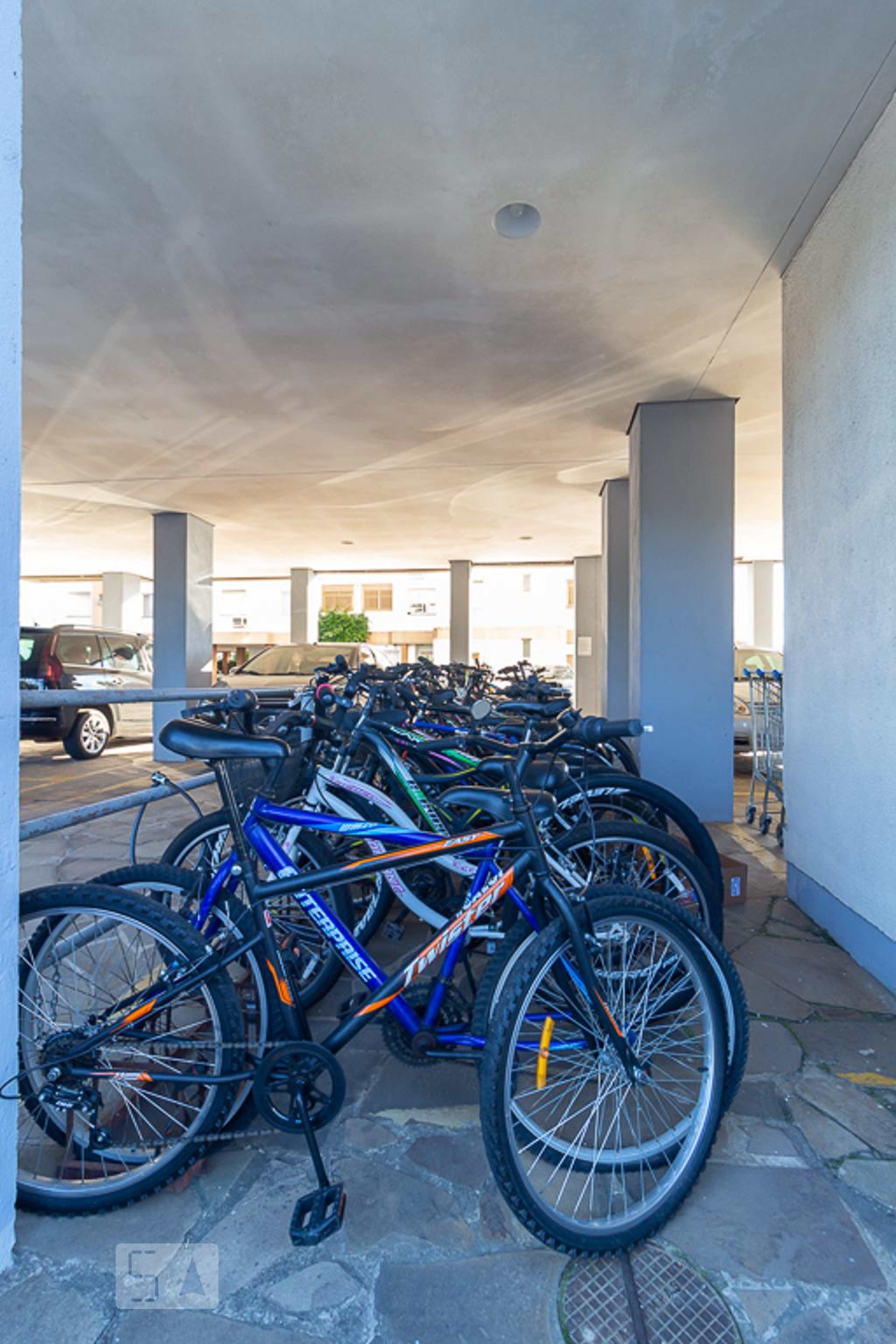 Bicicletario - Villa Trastevere