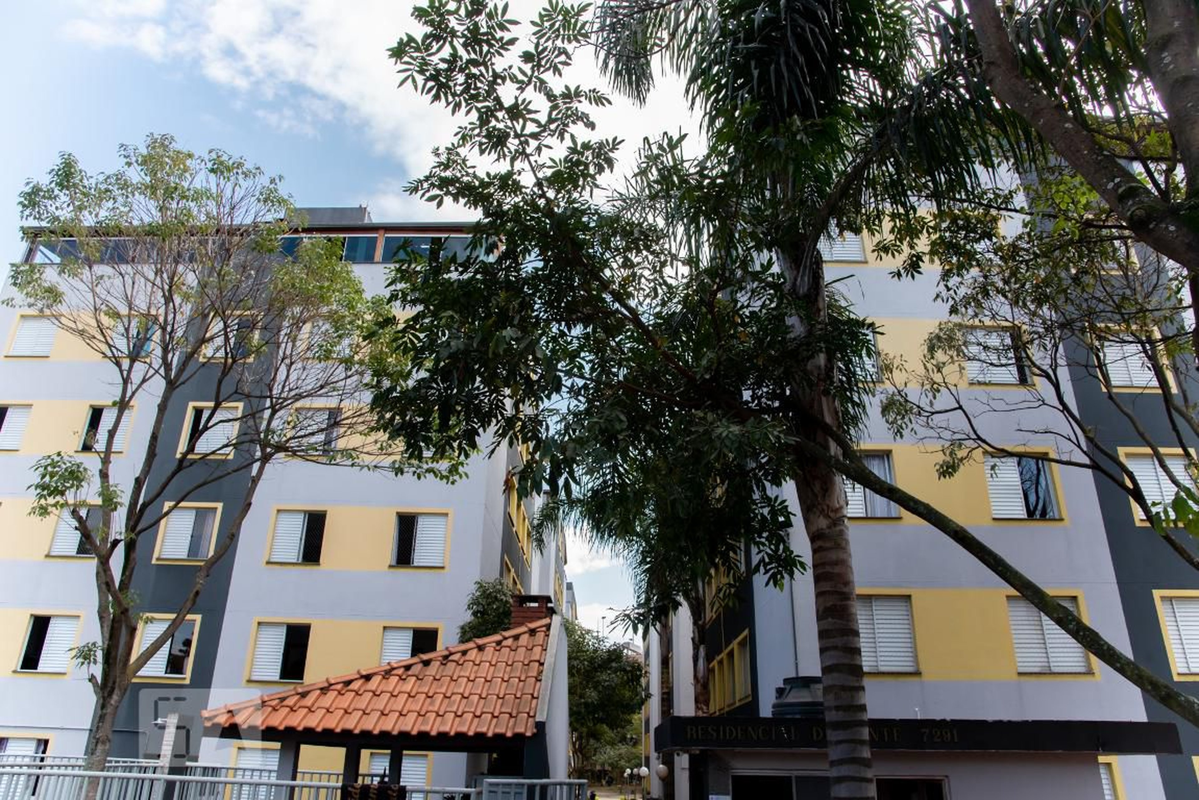 Fachada do Condomínio Residencial Diamante