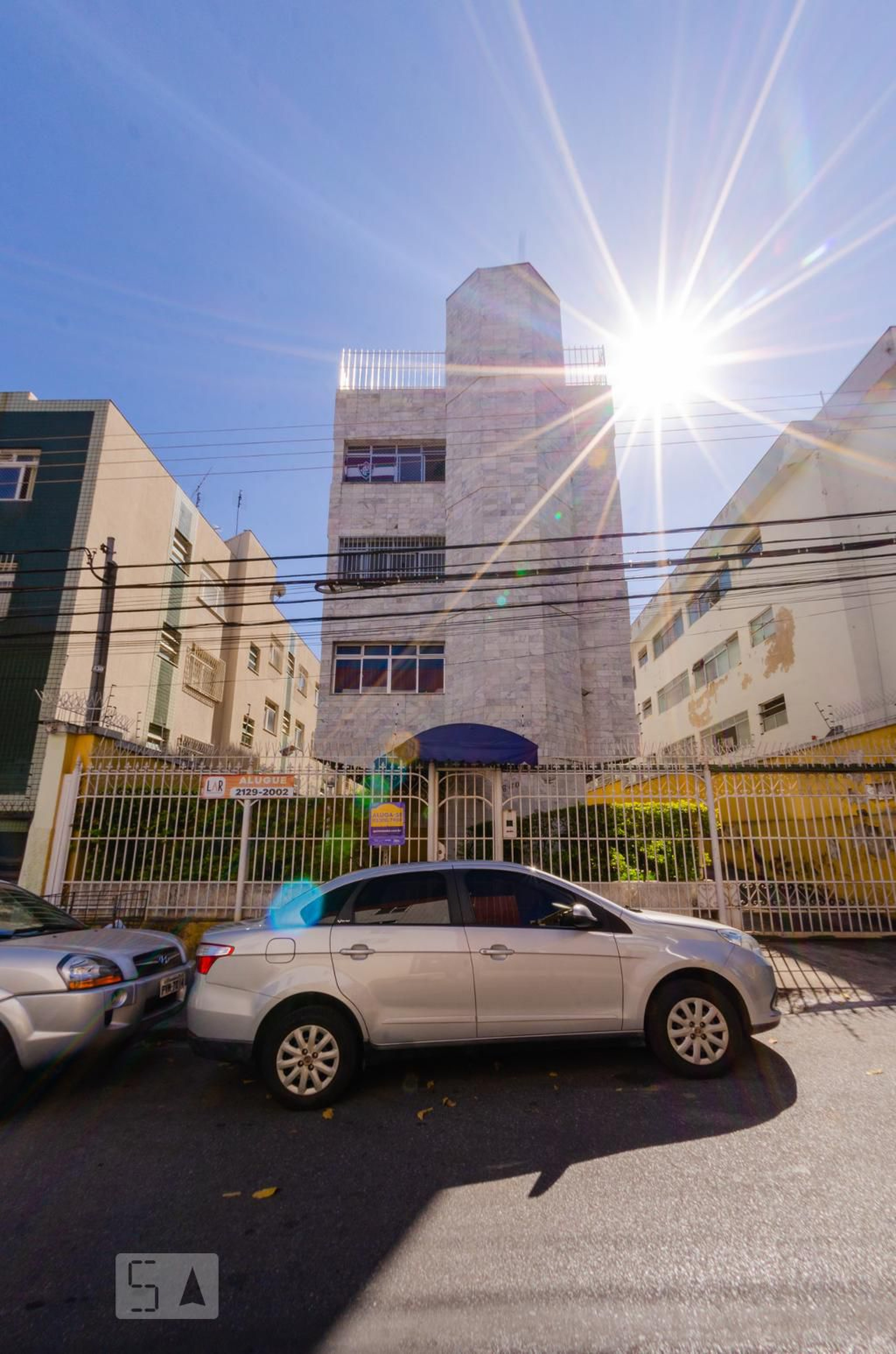 Fachada Condomínio em Rua Humaitá, 830