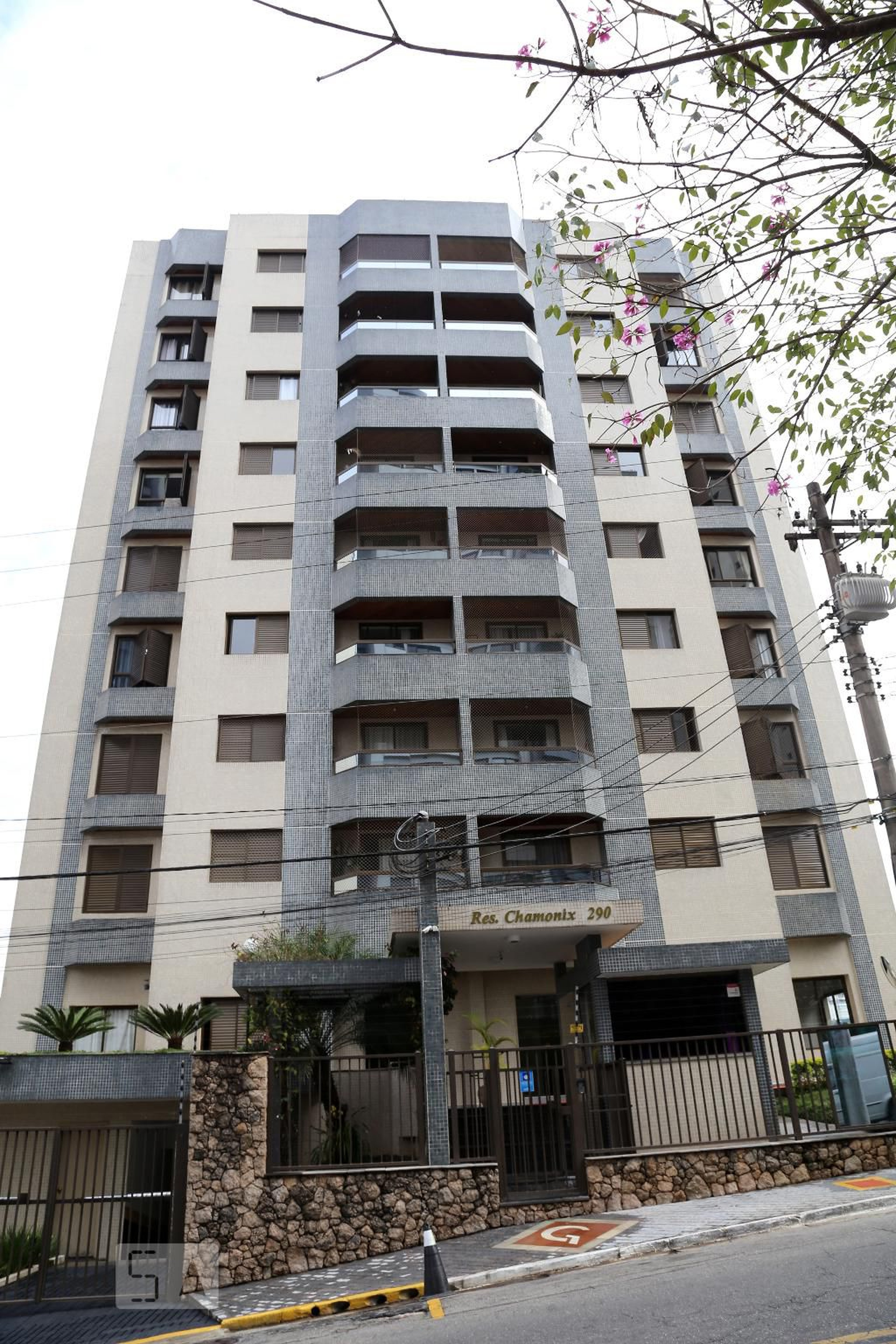 Fachada do Prédio Residencial Chamonix