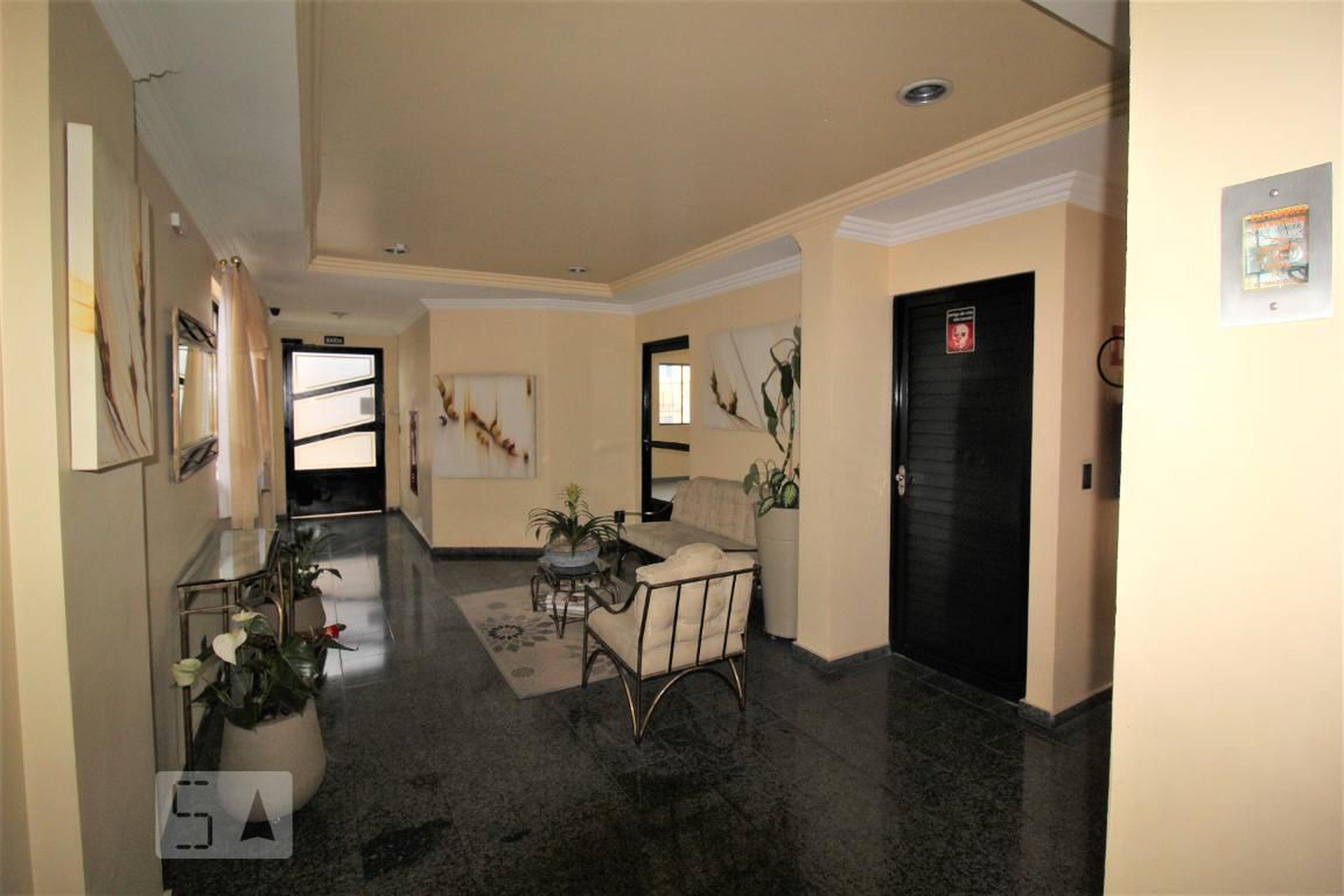 Hall social - Residencialedifício Viena