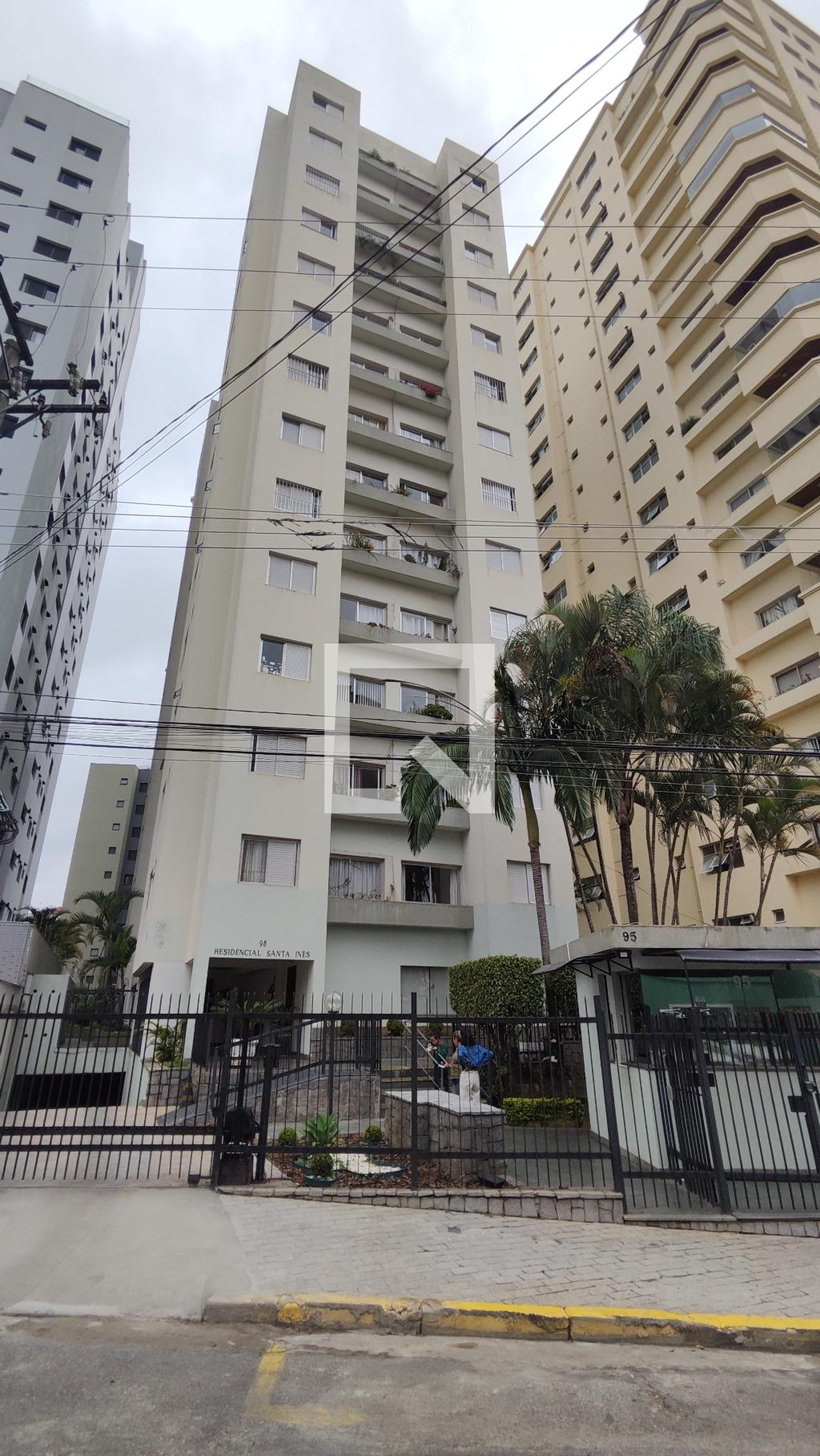 Fachada do Prédio Residencial Santa Inês
