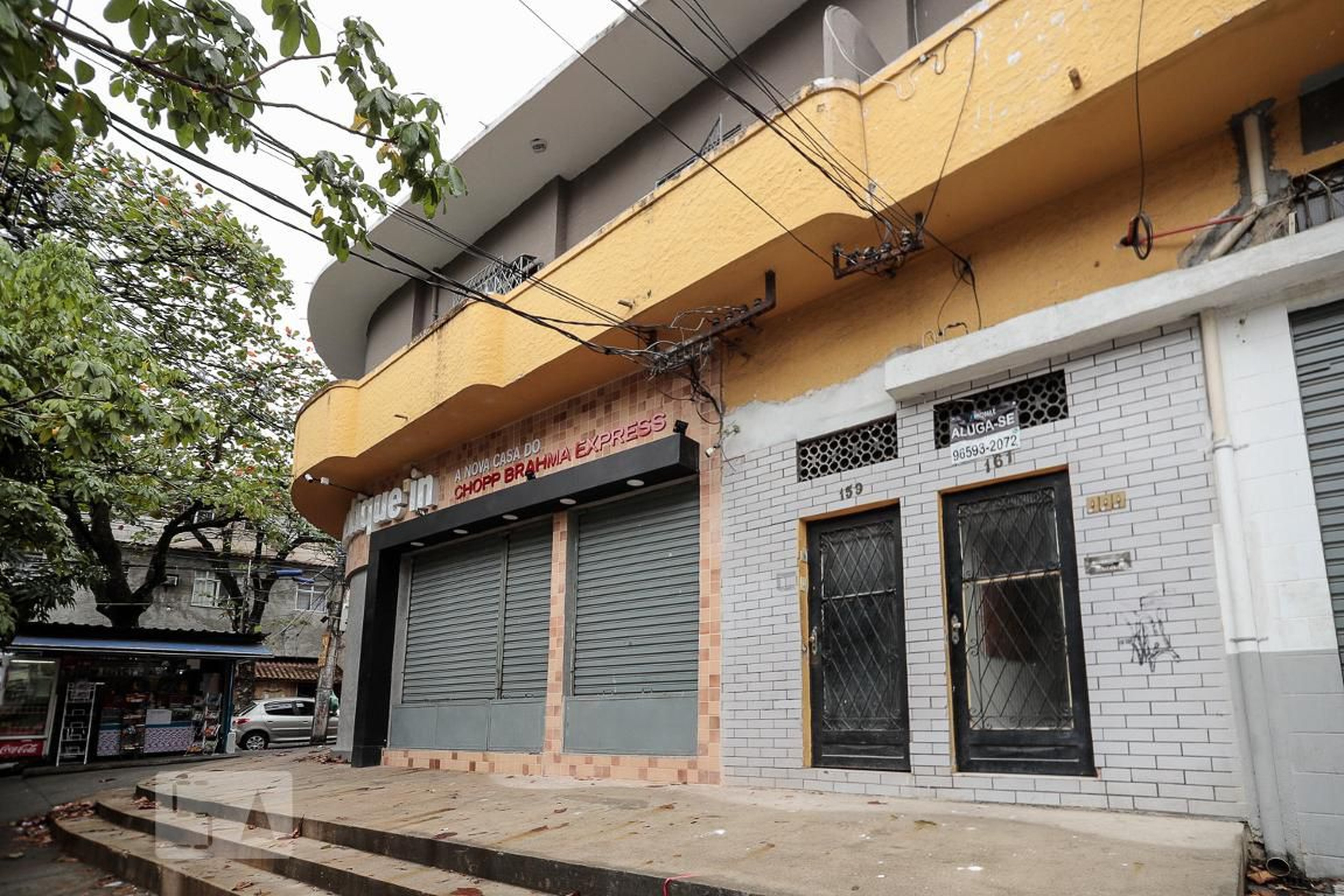 Fachada Condomínio em Rua Conselheiro Agostinho, 159