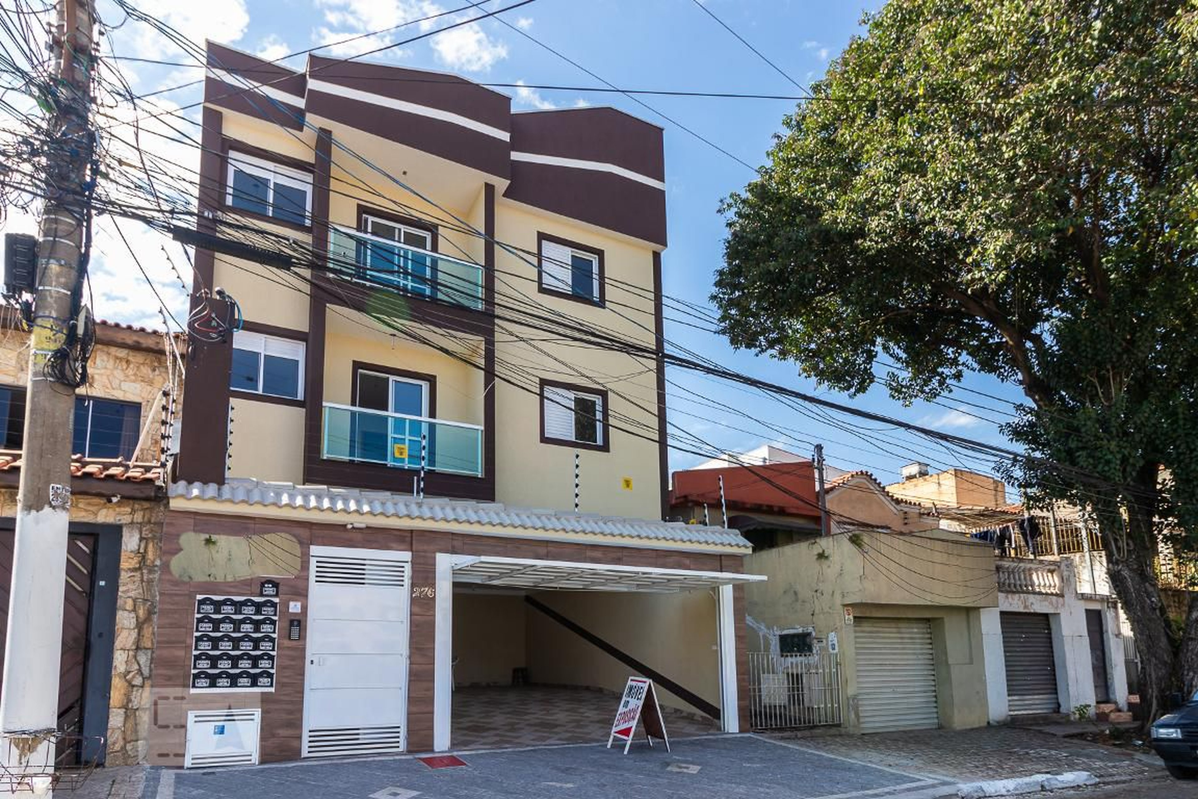 Fachada do Condomínio Condomínio Rickmar II