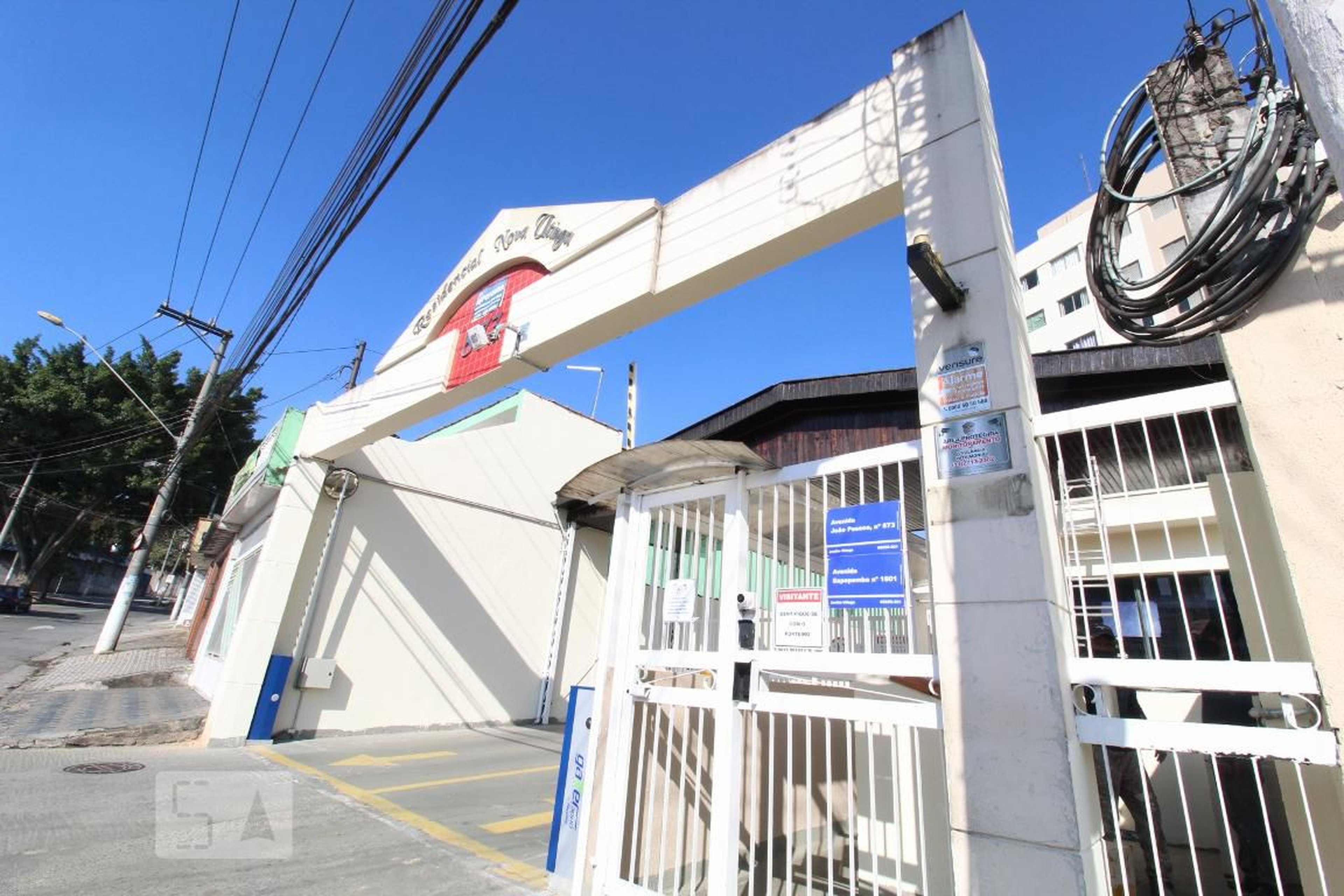 Entrada social - Residencial Nova Utinga