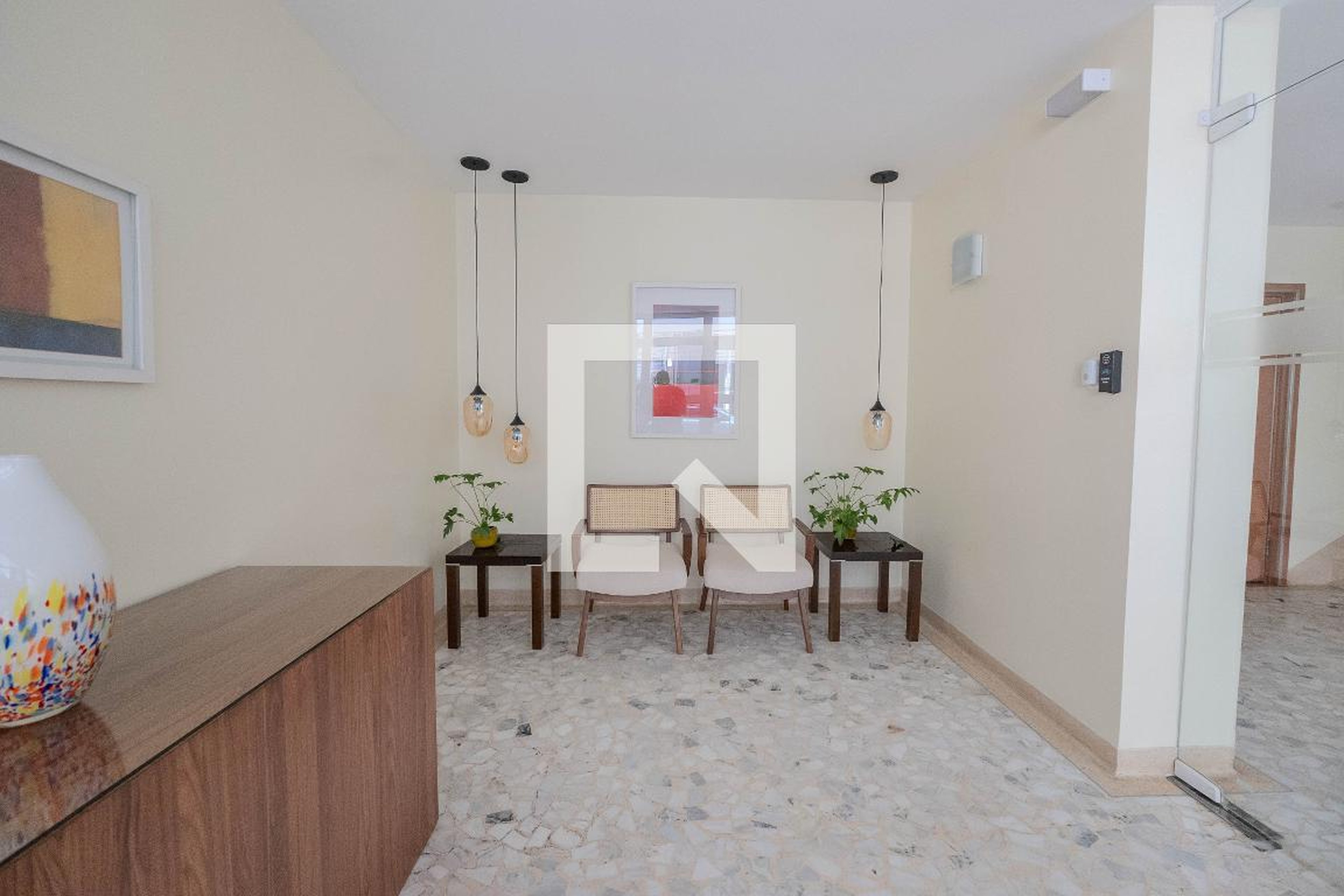 Hall de entrada - Edifício Adine