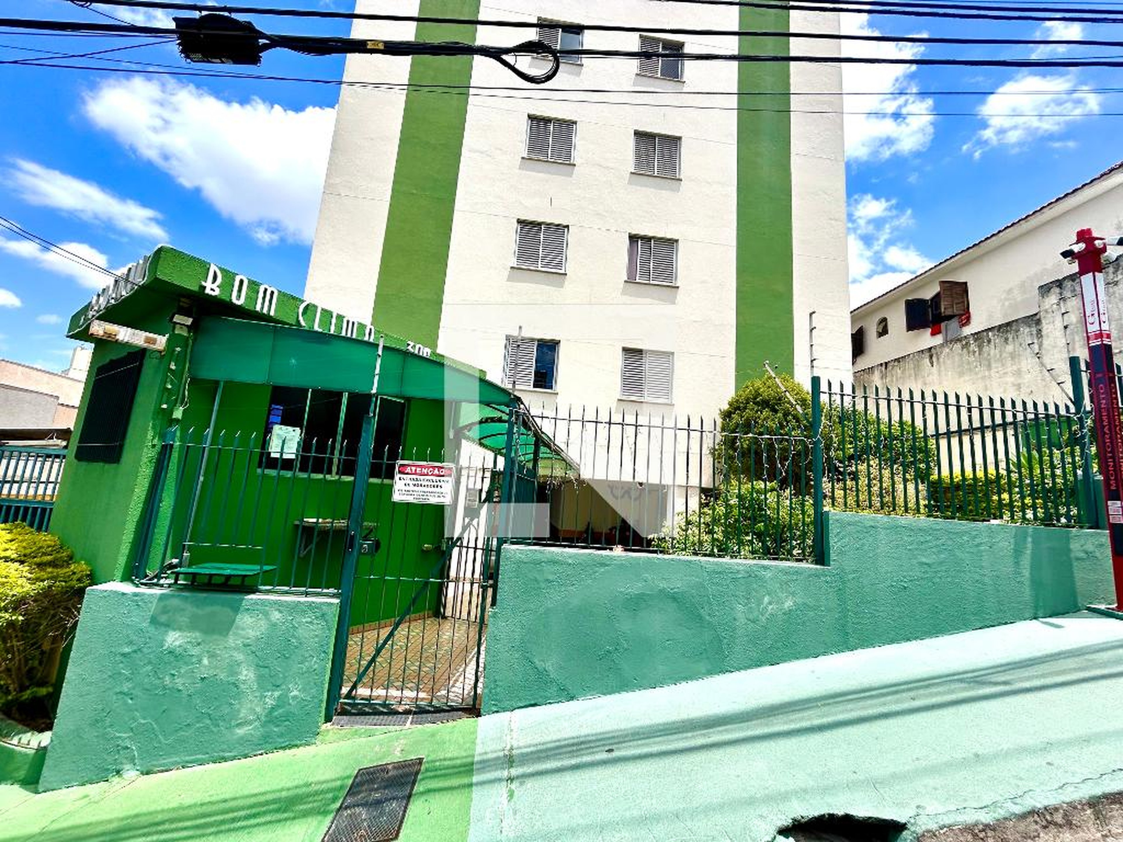 Fachada do Prédio Residencial Club Bom Clima