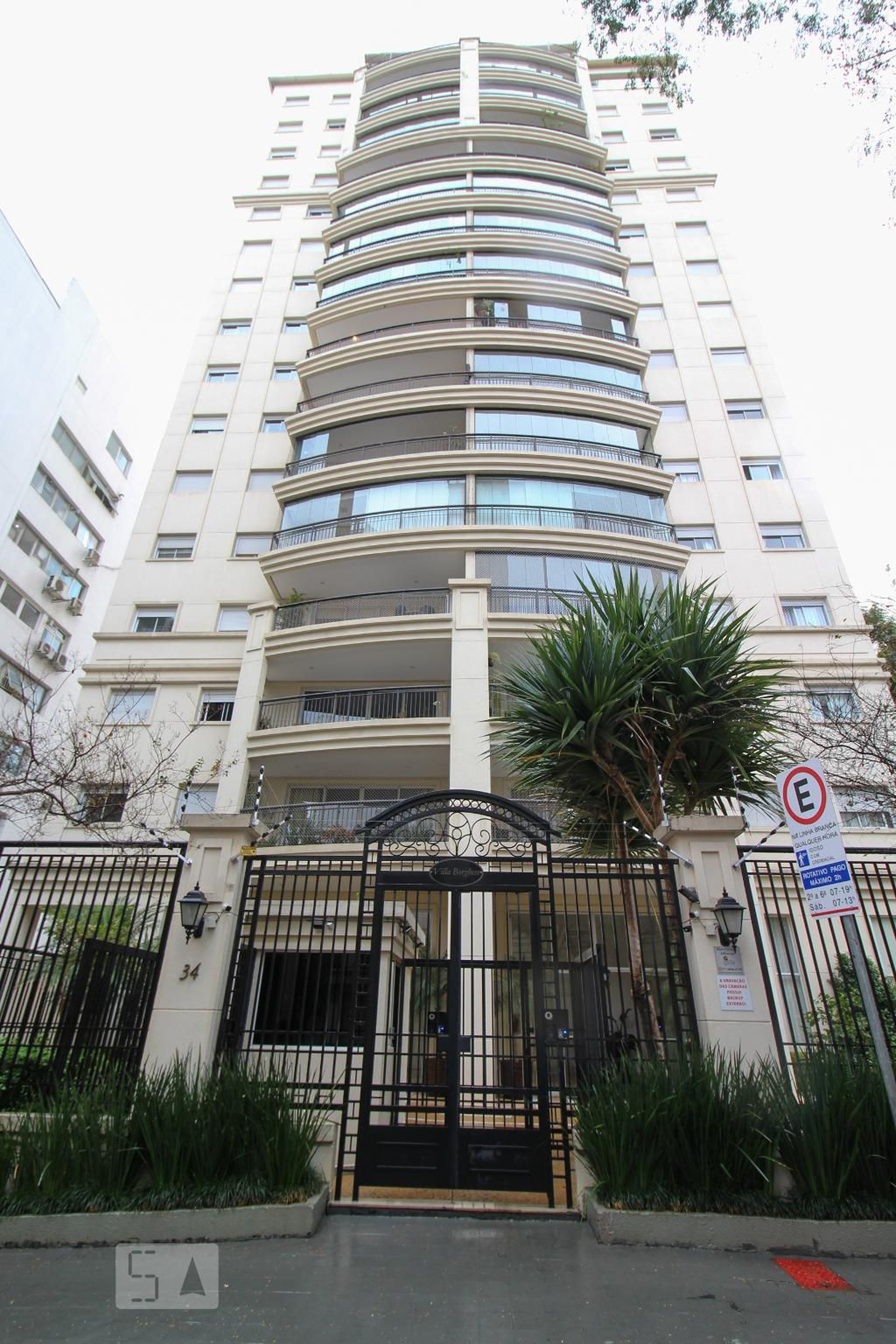 Fachada do Prédio Condomínio Villa Borghese