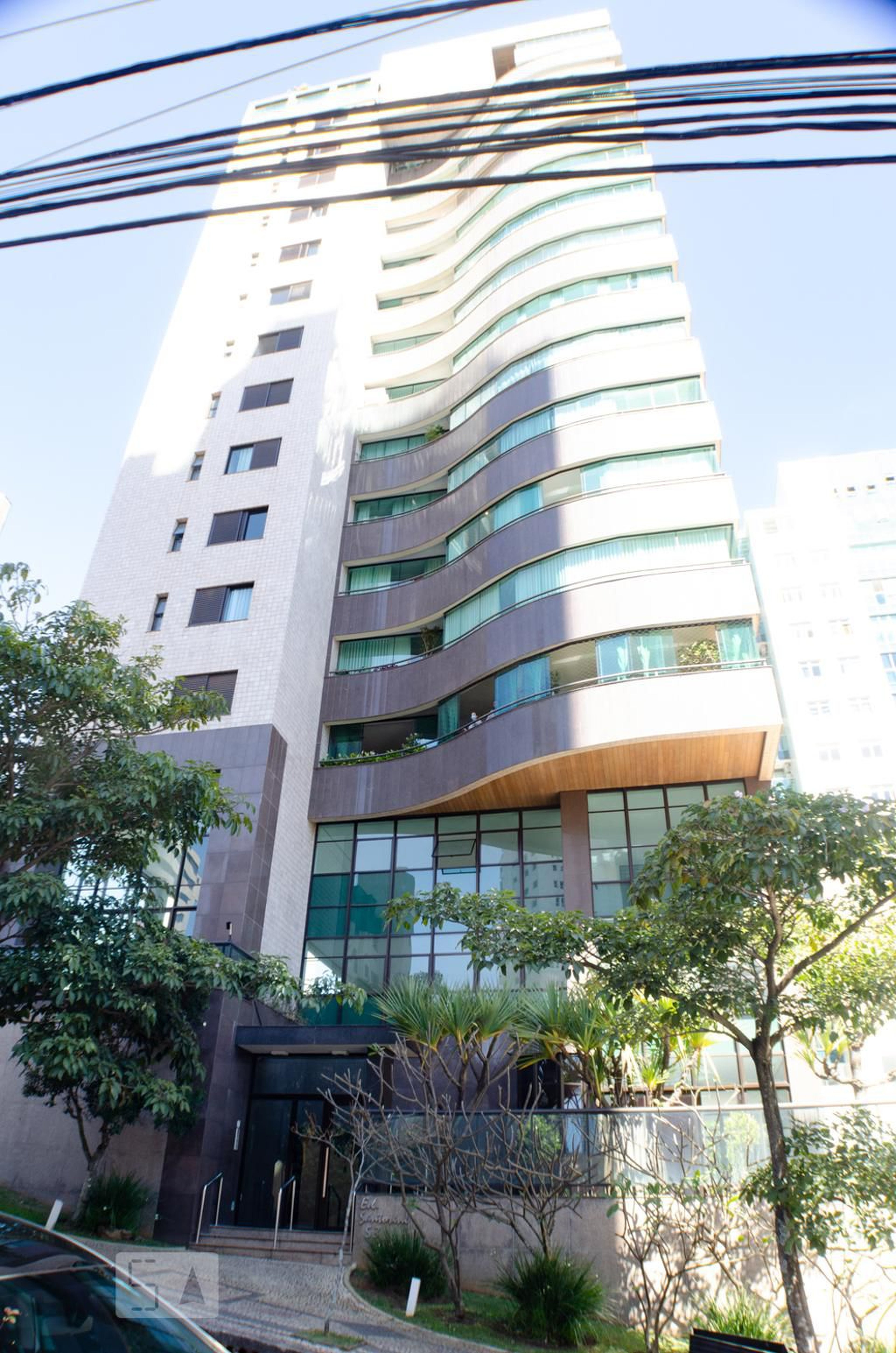 Fachada do Prédio Edifício Santorini