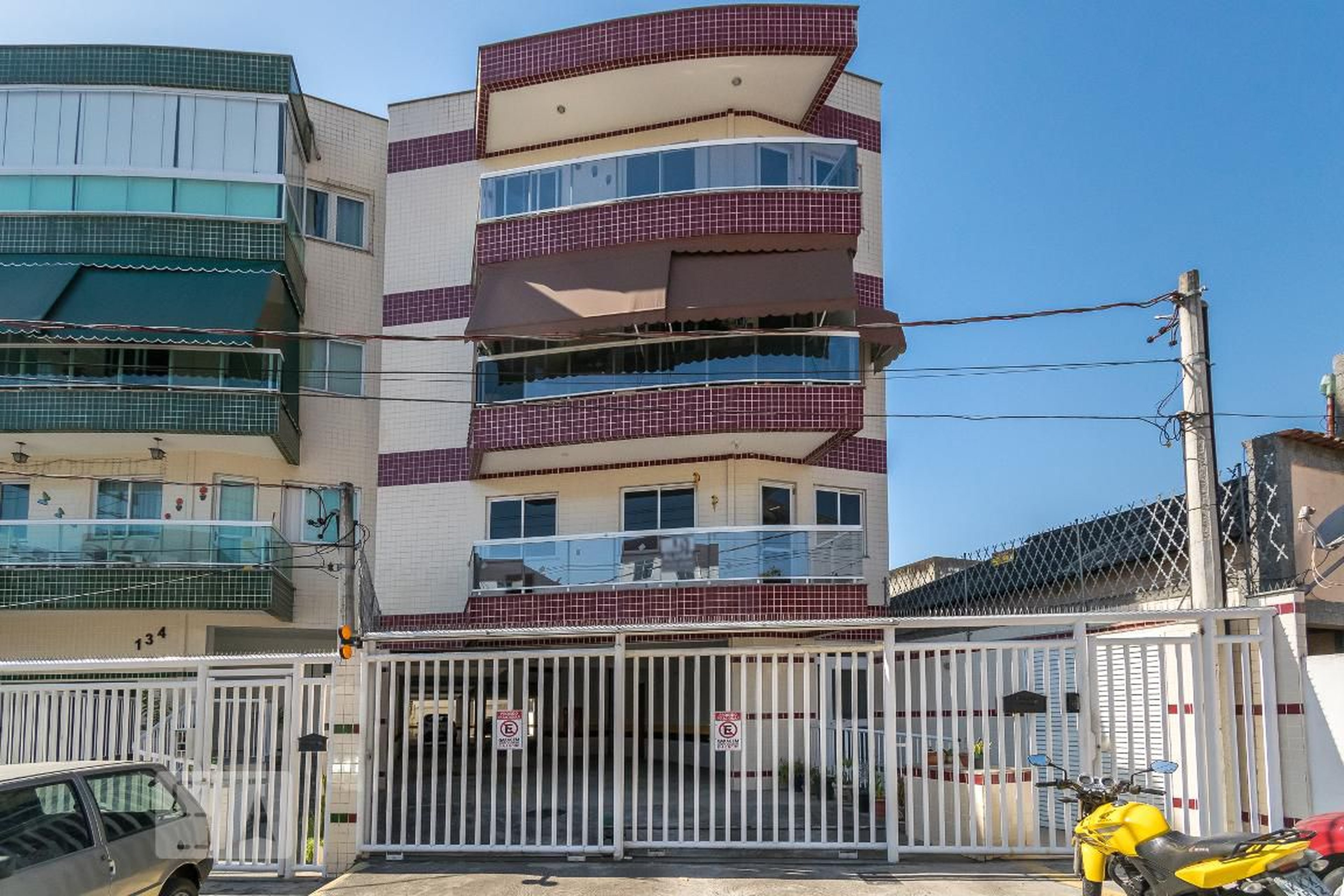 Fachada do prédio Edifício Residencial 132