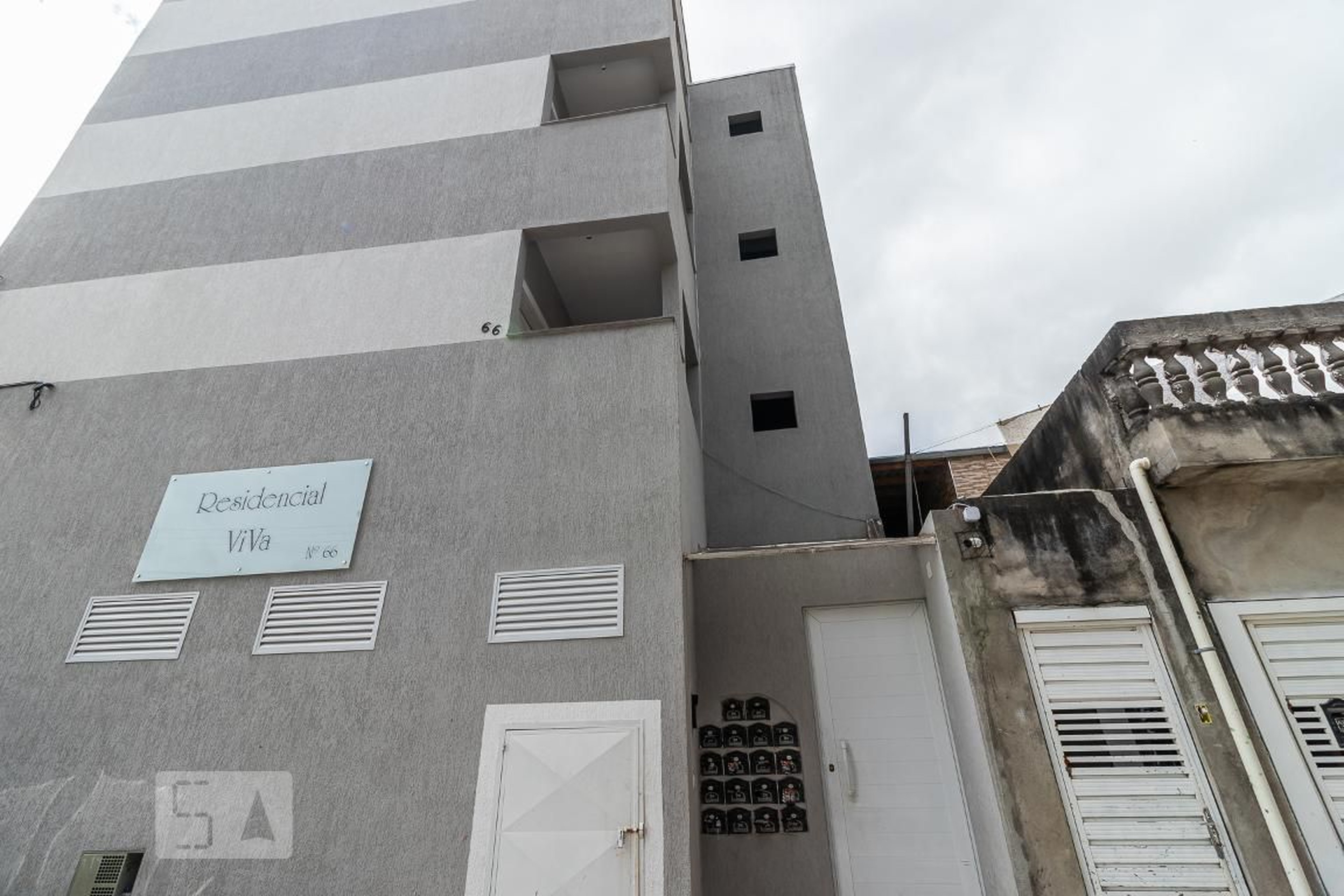 Fachada do Condomínio Residencial Viva