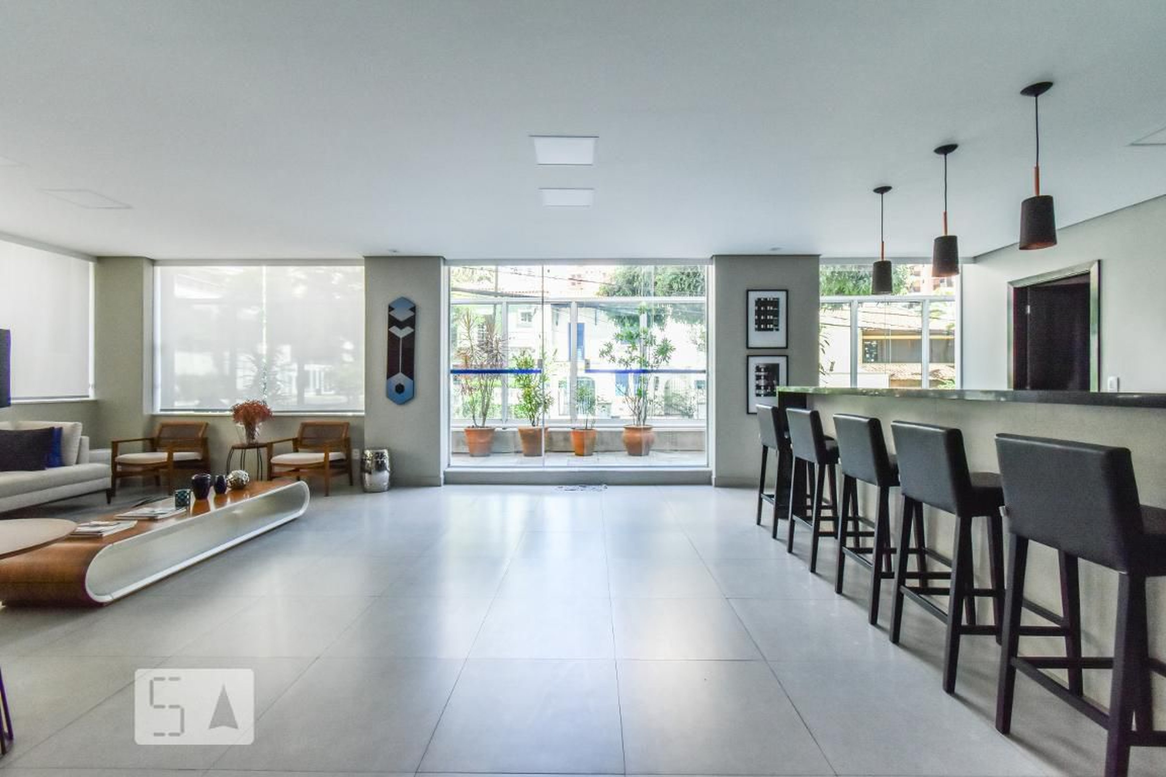 Salão de festas - Alcino Braga