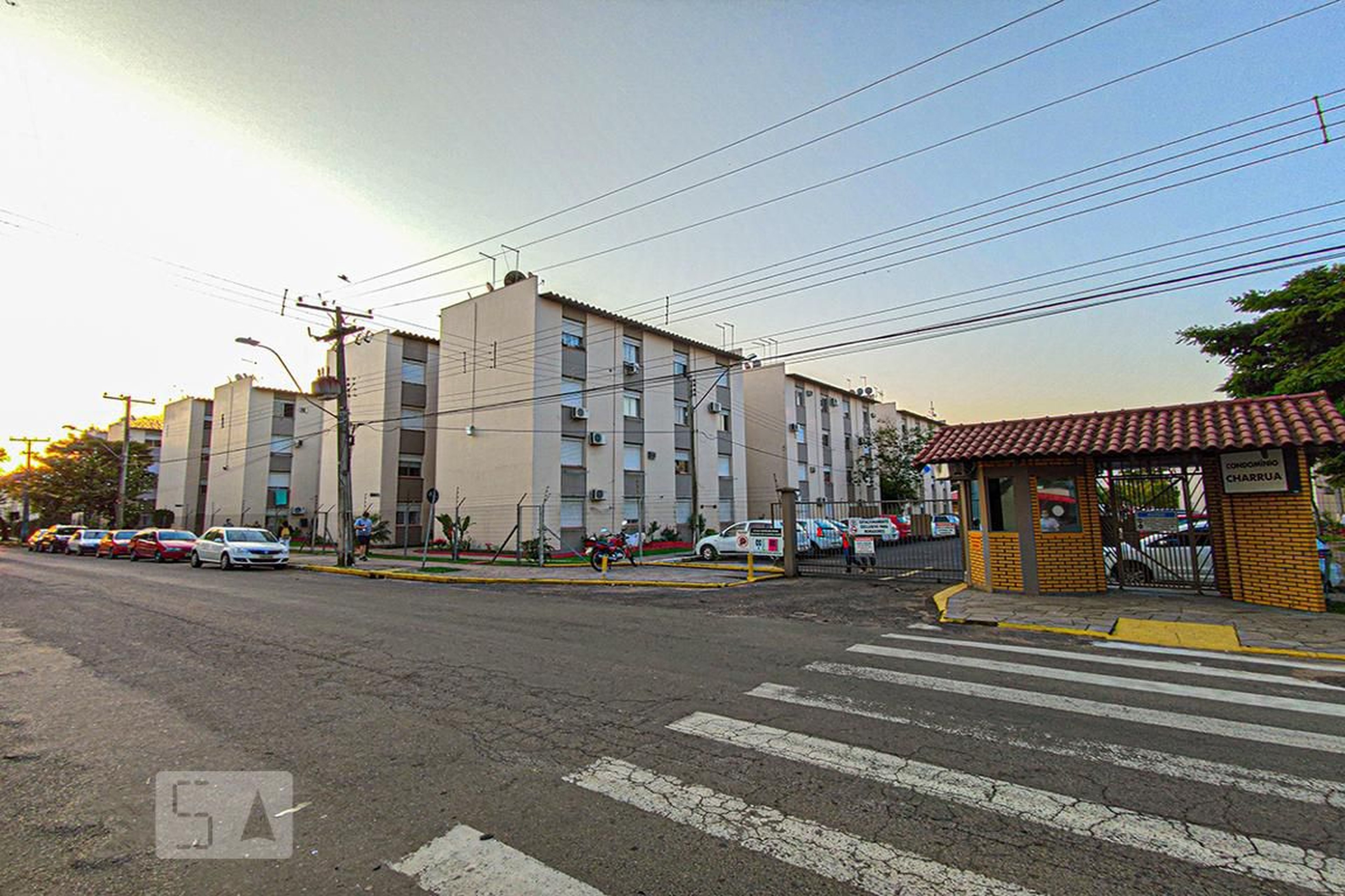 Fachada Condomínio em Rua Dom João Becker, 1516