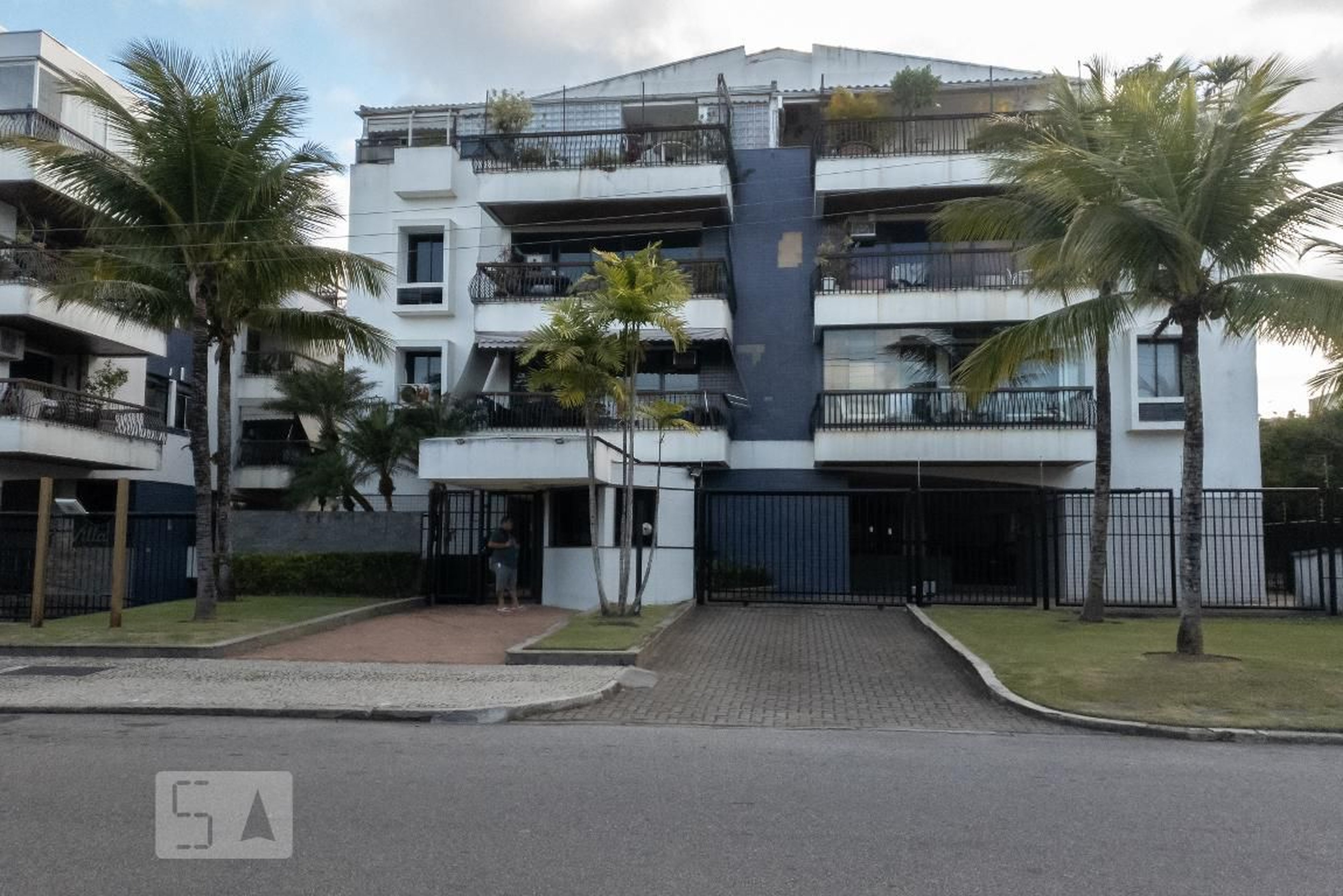 Fachada do Condomínio Residencial Villa do Mar