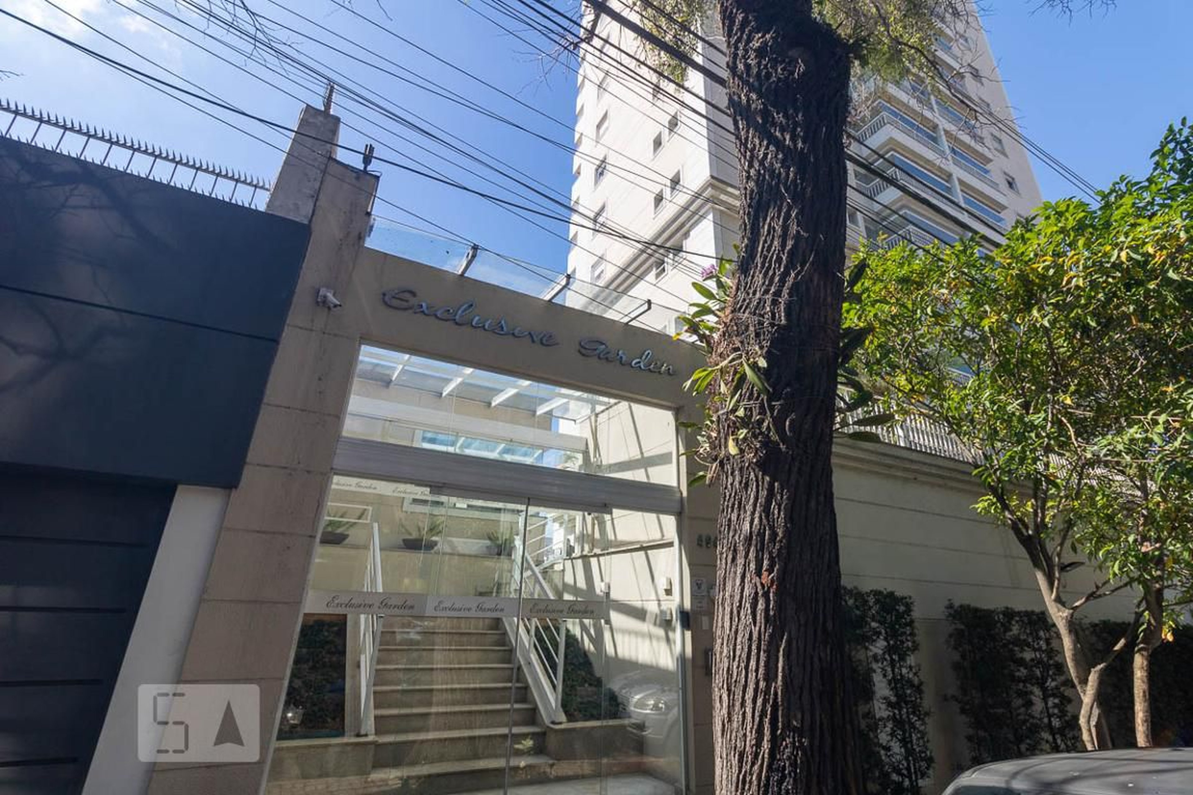 Fachada do Condomínio Condomínio Exclusive Garden