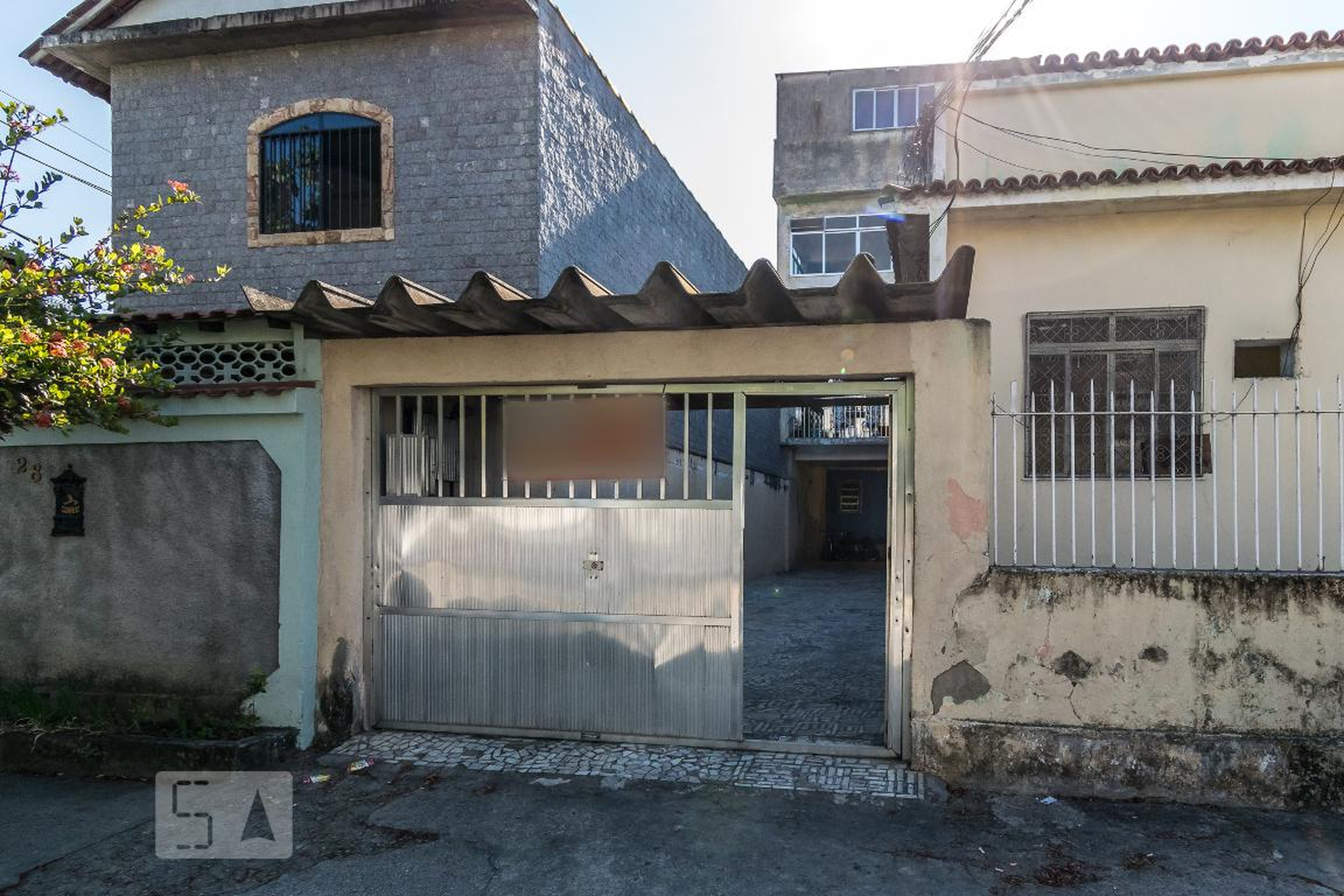 Fachada Condomínio em Travessa Melquíades, 22 fundos