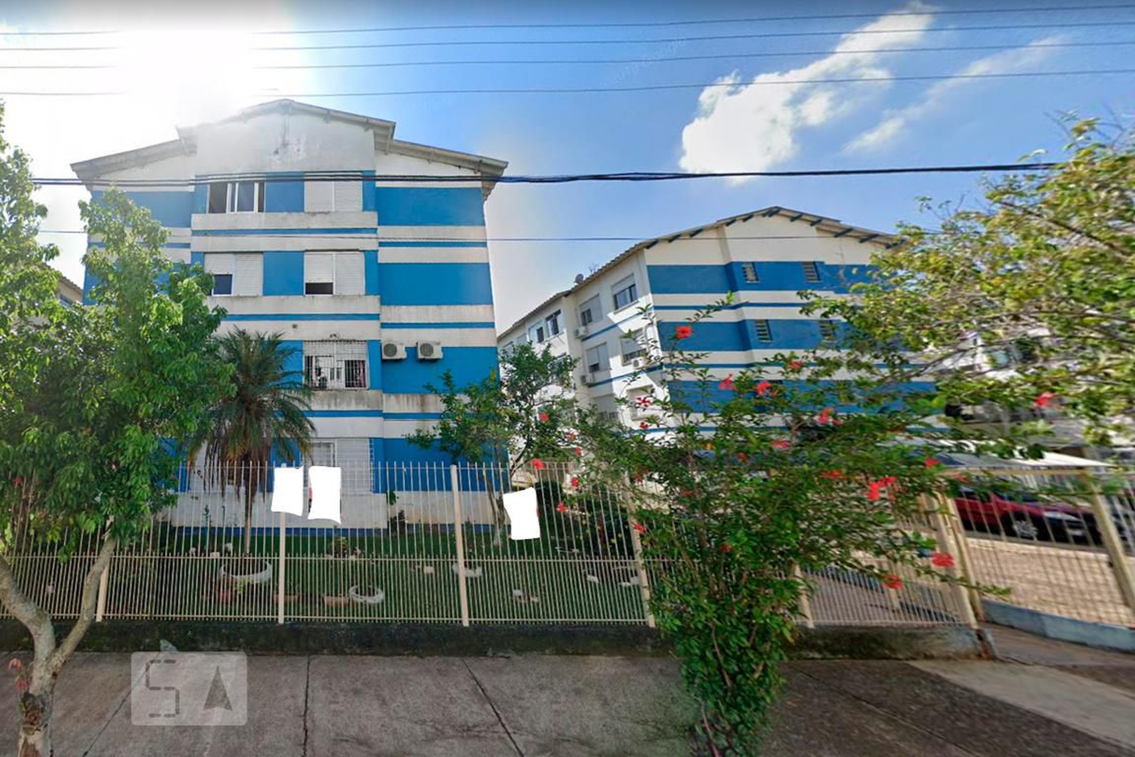 Fachada do Condomínio Condomínio em Rua Jandyr Maya Faillace, 75