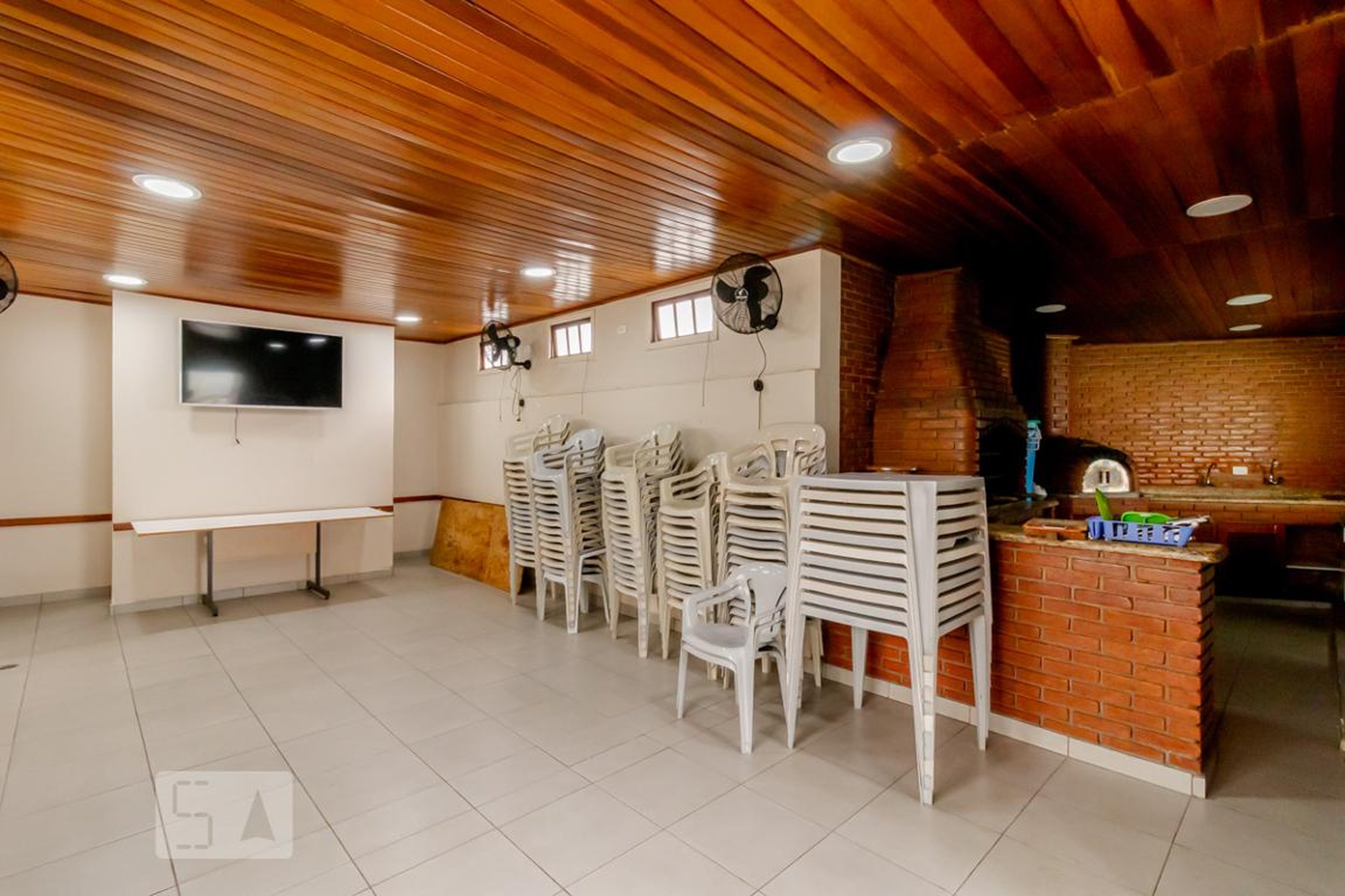 Salão de festas - Edifício Rômulo e Reno