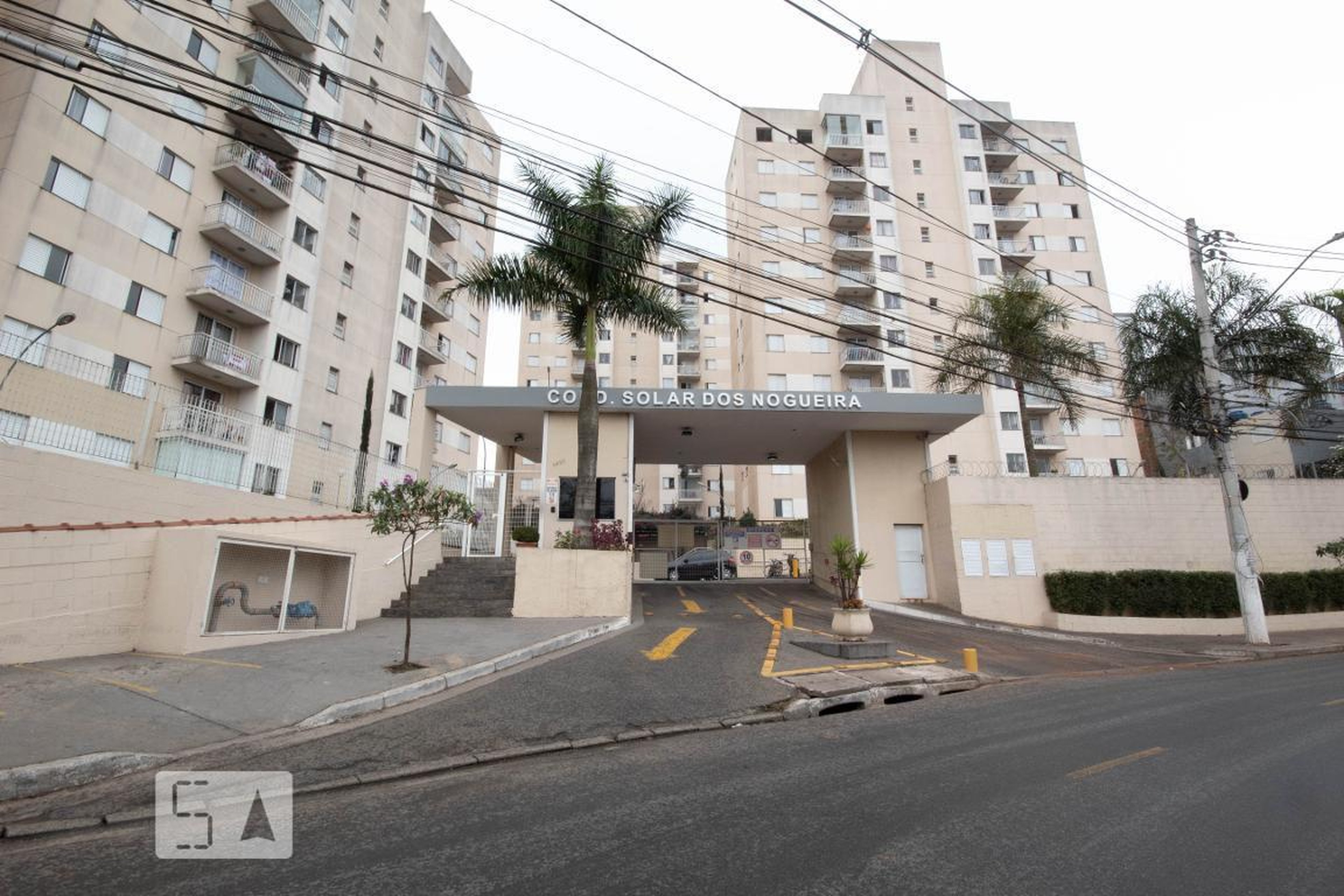 Fachada do Condomínio Residencial Solar dos Nogueira