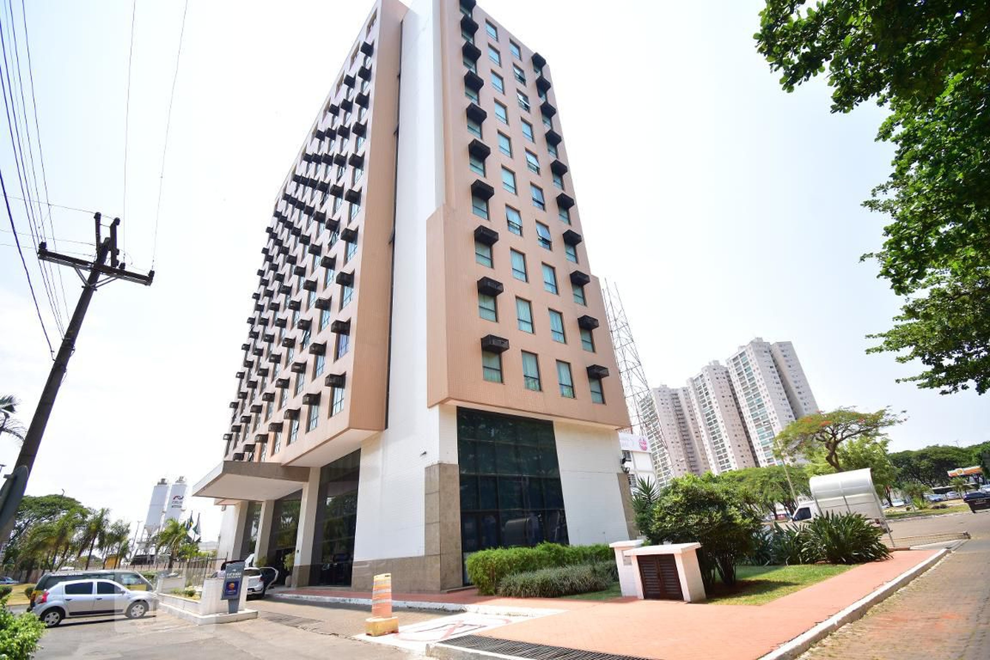 Fachada Condomínio Comfort Hotel Taguatinga