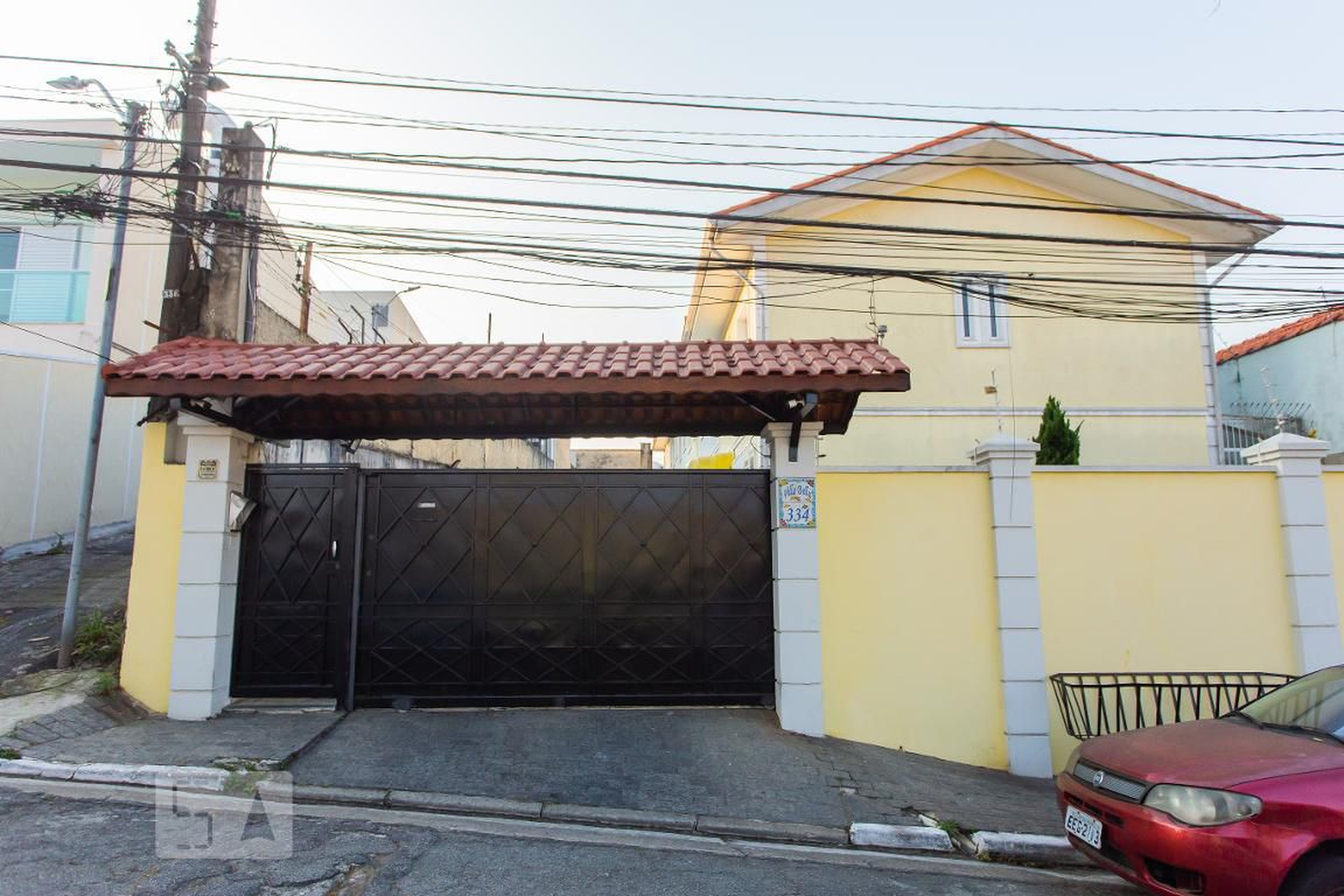 Fachada do Condominio Condomínio Vila Bela