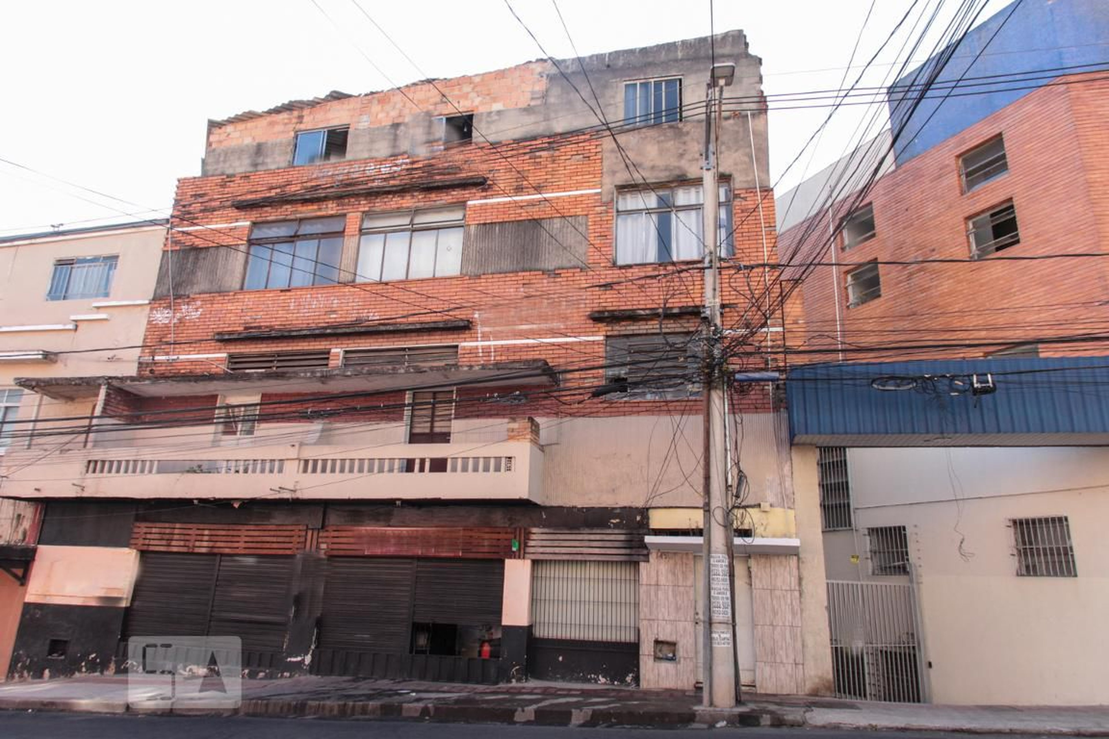 Fachada Condomínio em Rua Jacuí, 490