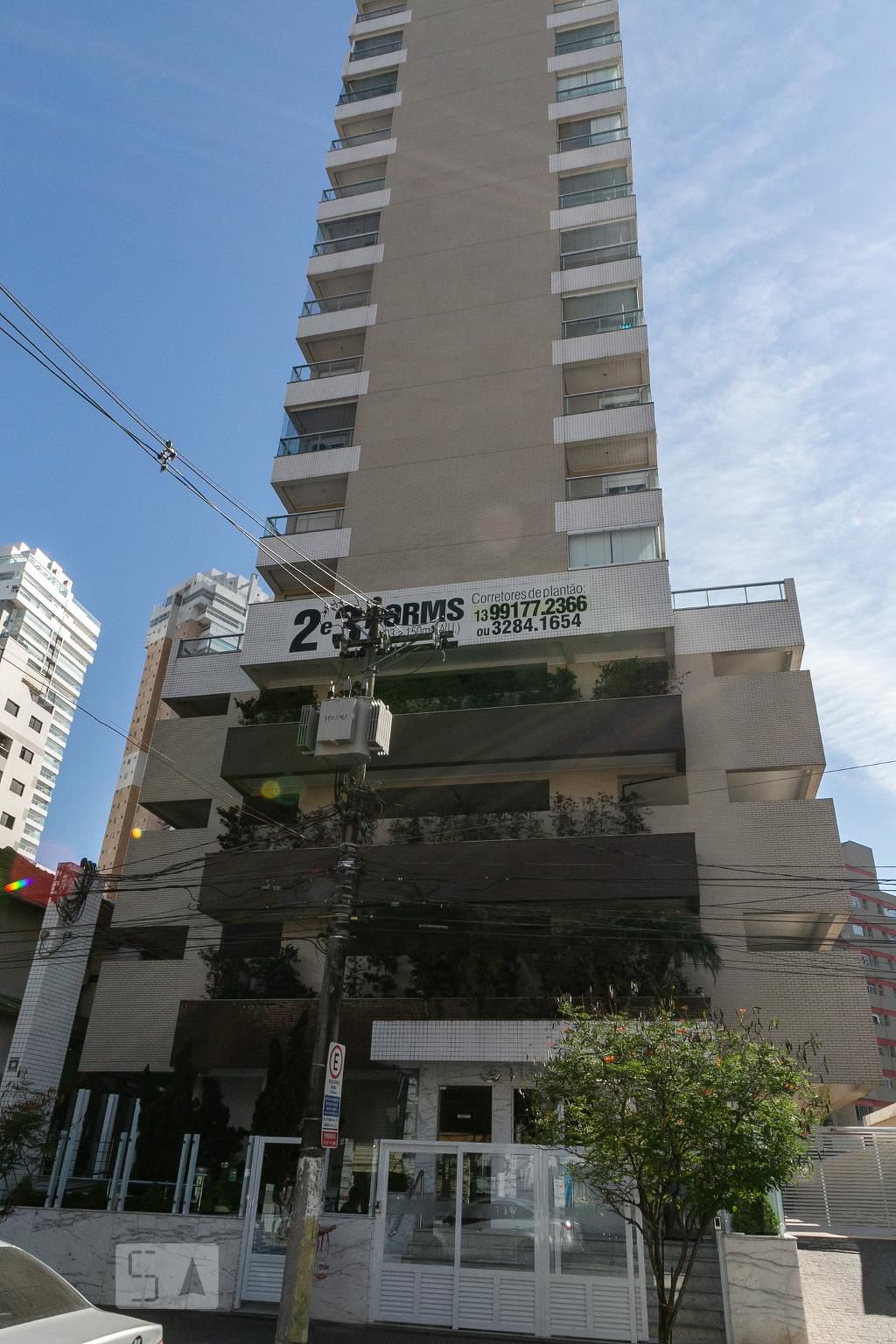 Fachada Condomínio em Rua Euclídes da Cunha, 68