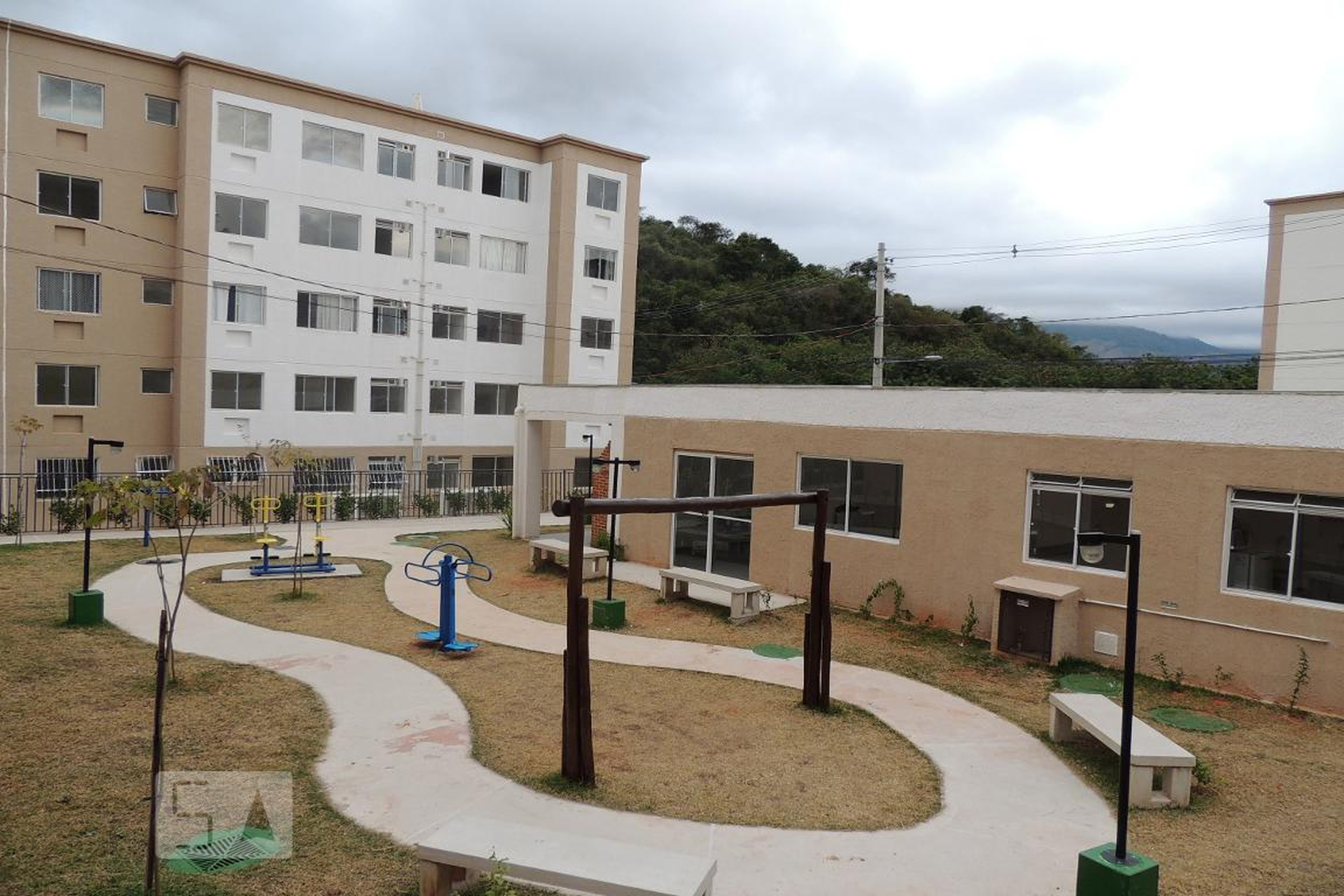 Área comum Condomínio Flora de Jacarepaguá