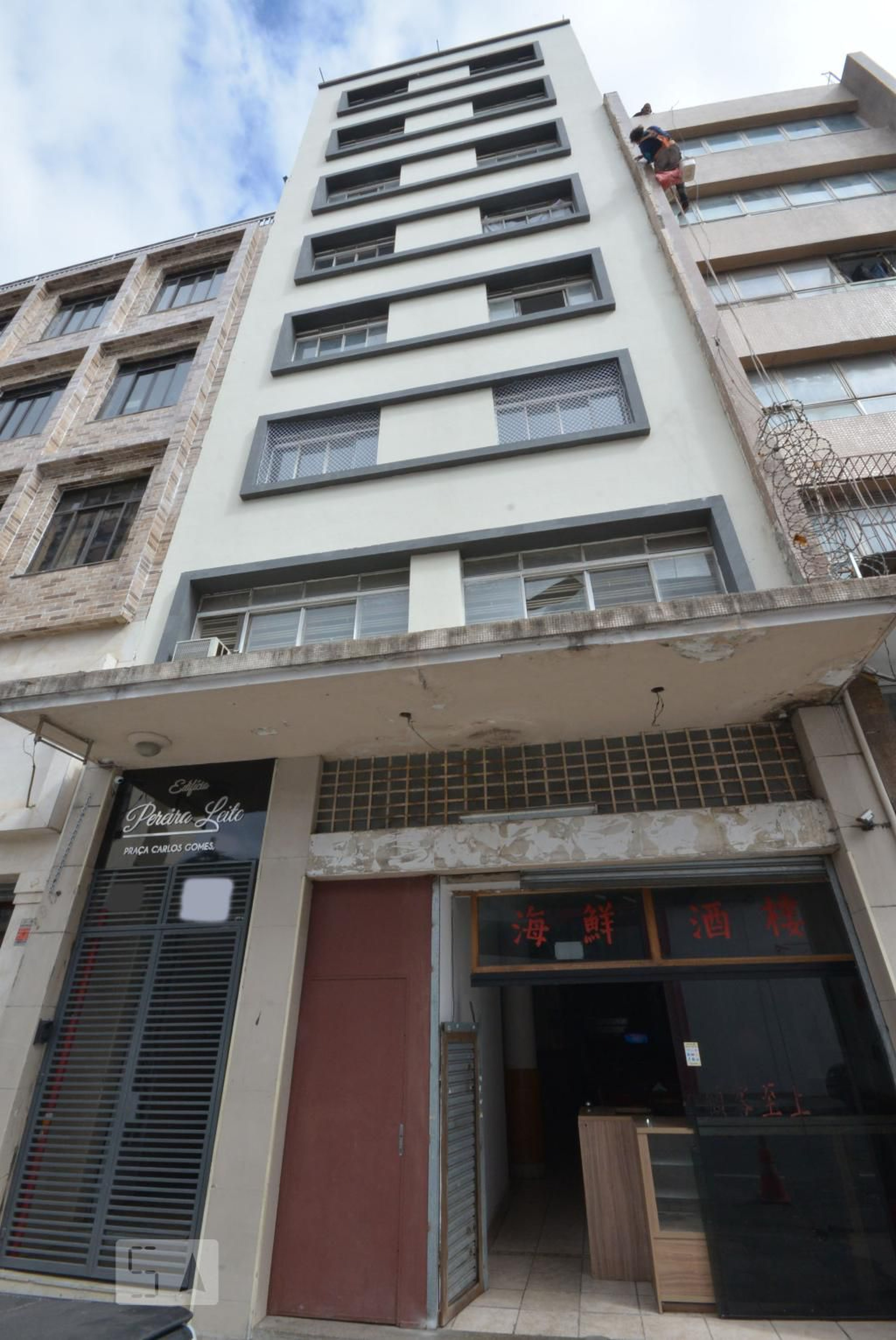 Fachada Condomínio em Praça Carlos Gomes, 170