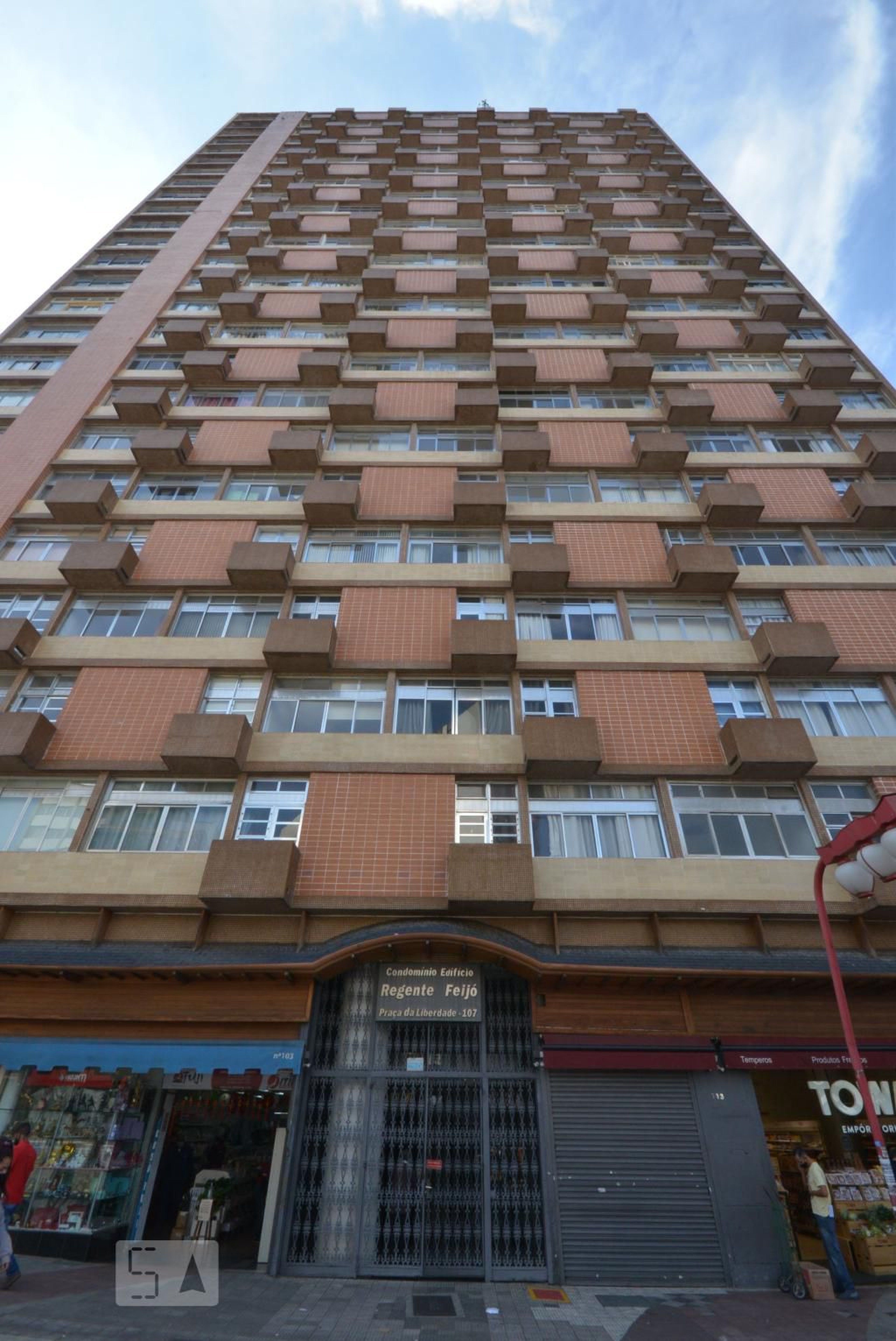 Fachada Condomínio em Praça da Liberdade, 504