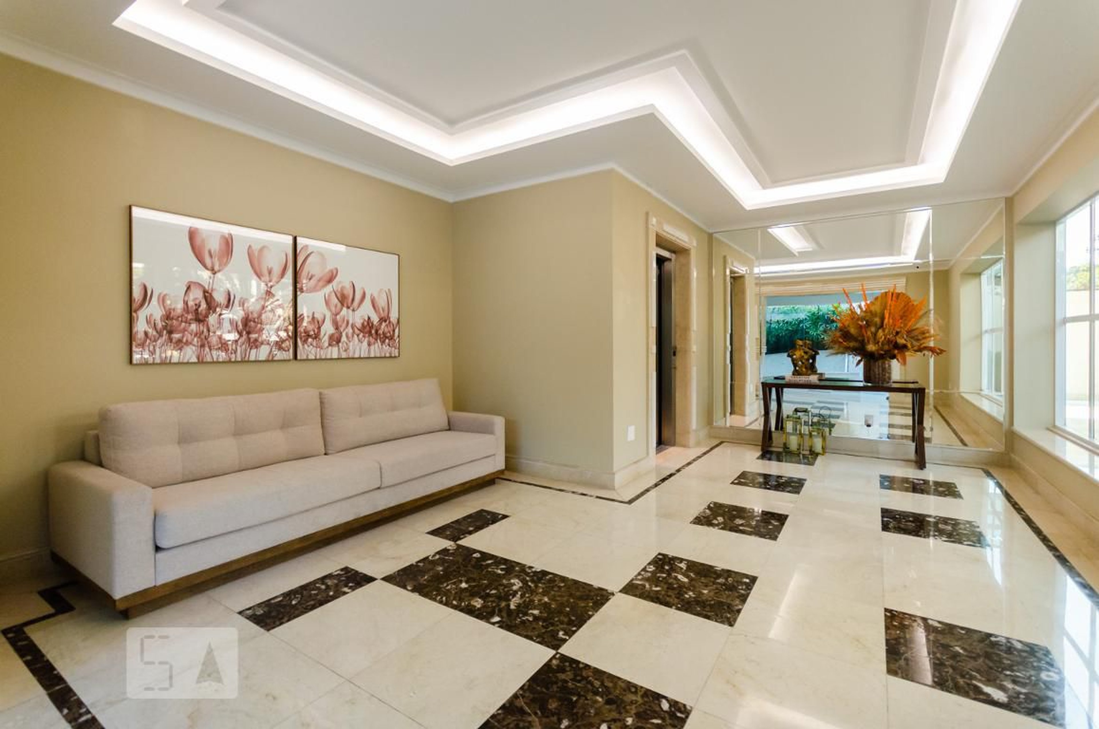 Hall de entrada - Edifício Terceira Avenida