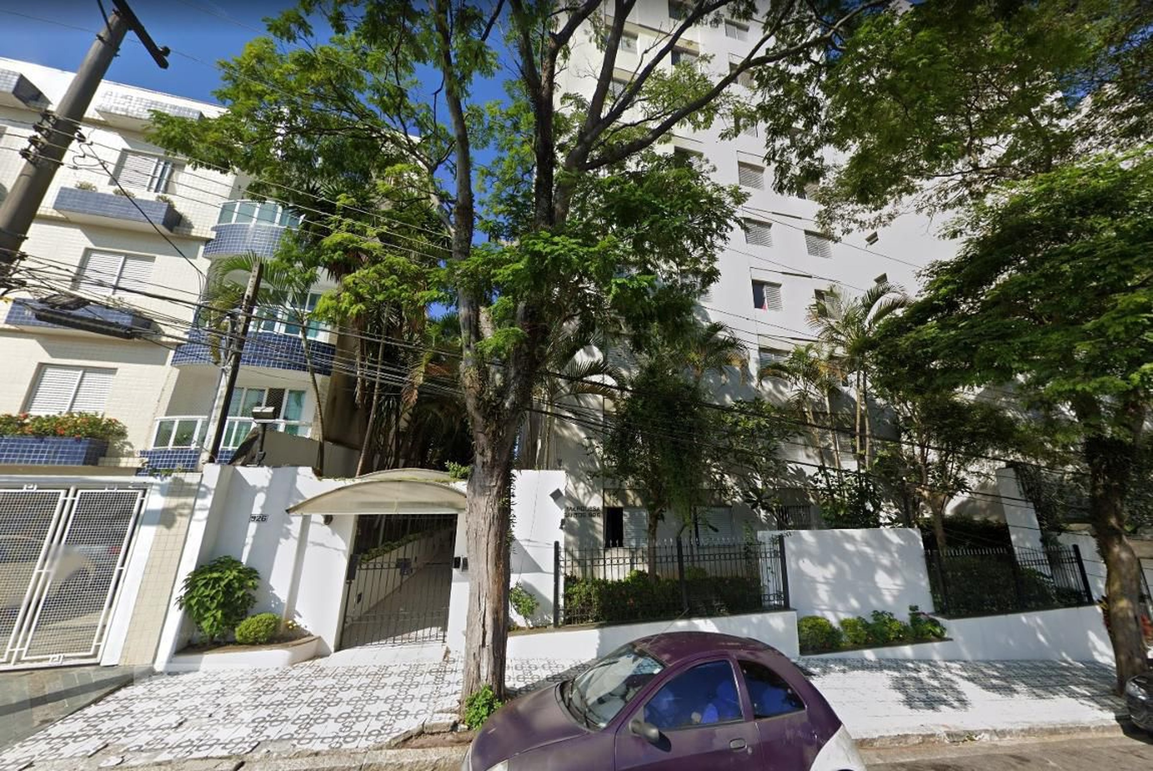 Fachada do Condomínio Edifício Imperatriz Leopoldina