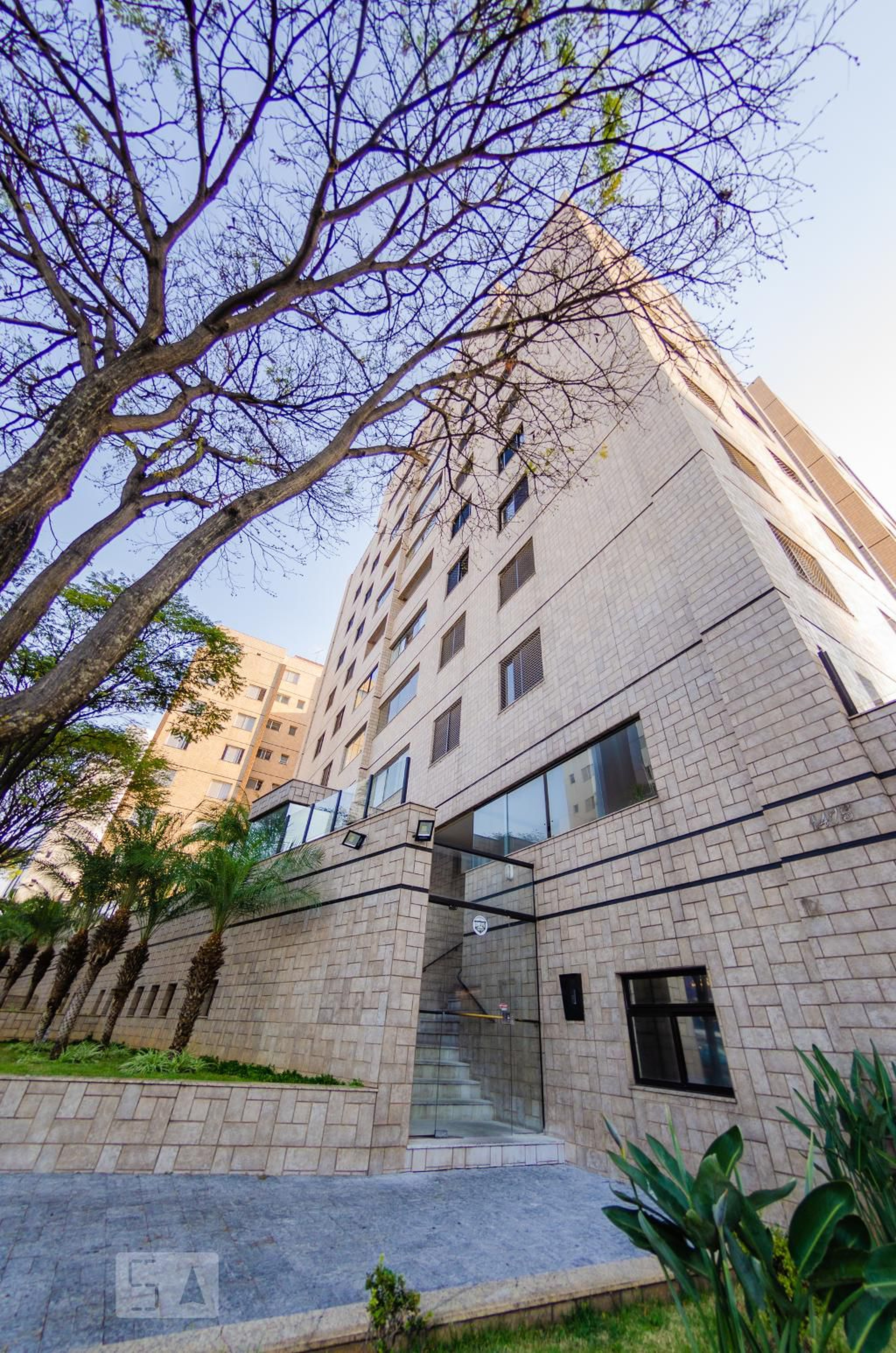 Fachada Condomínio em Rua Manhumirim, 1475