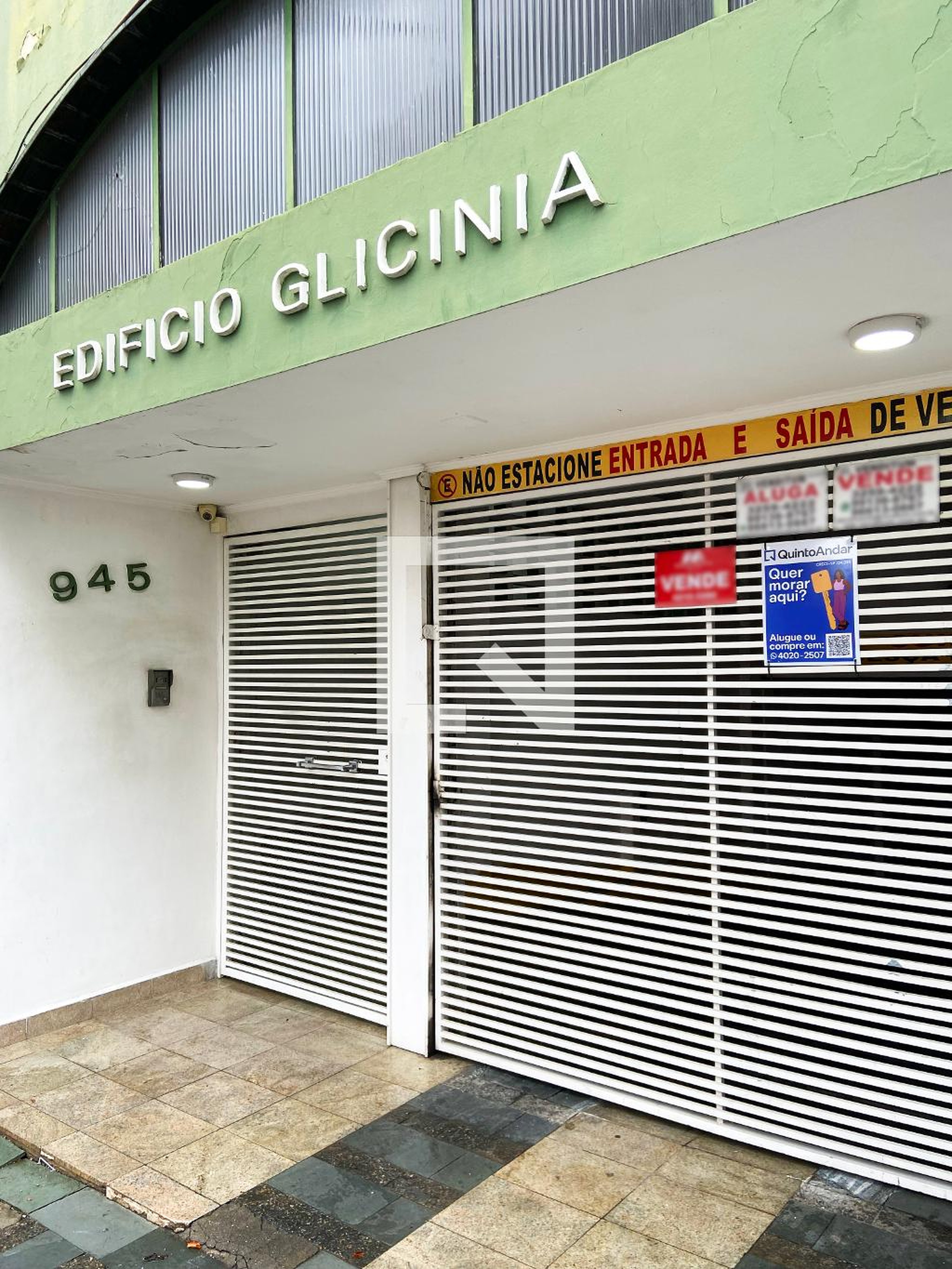 Fachada do Prédio Condomínio Glicinia