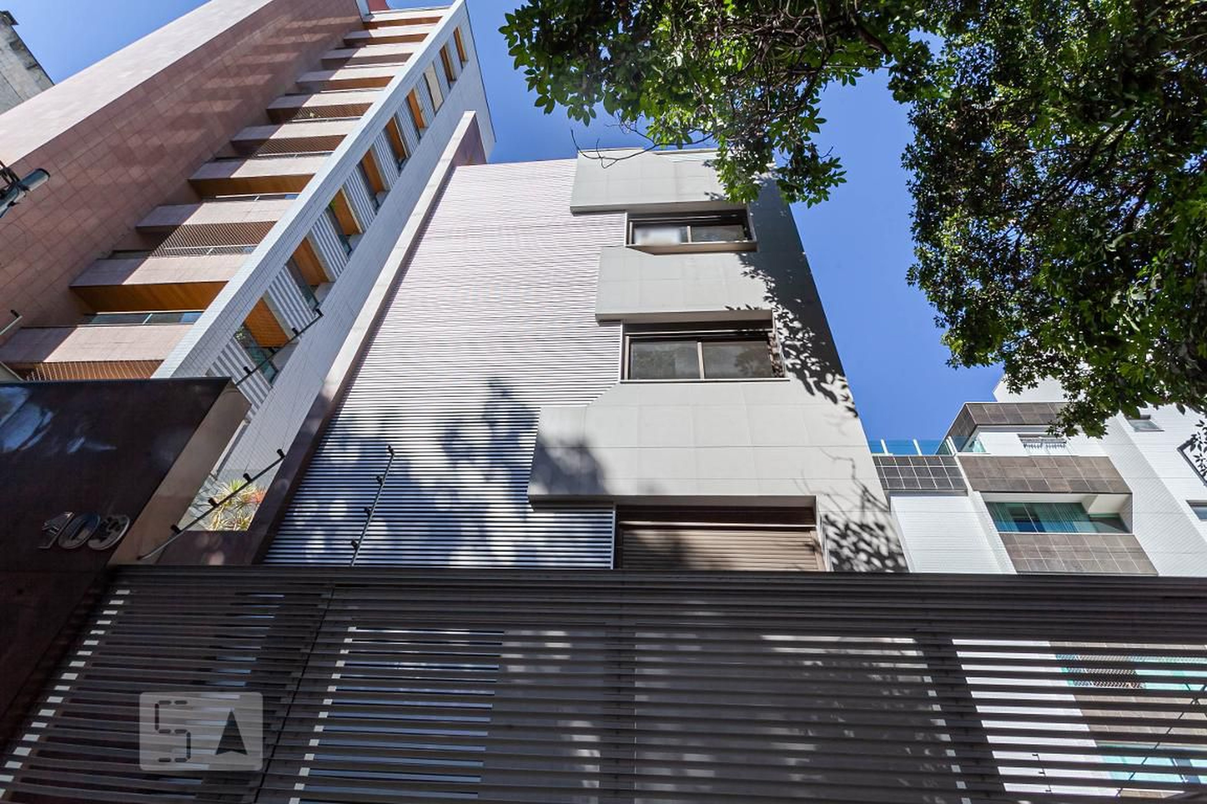 Fachada do prédio Edifício Atlanta