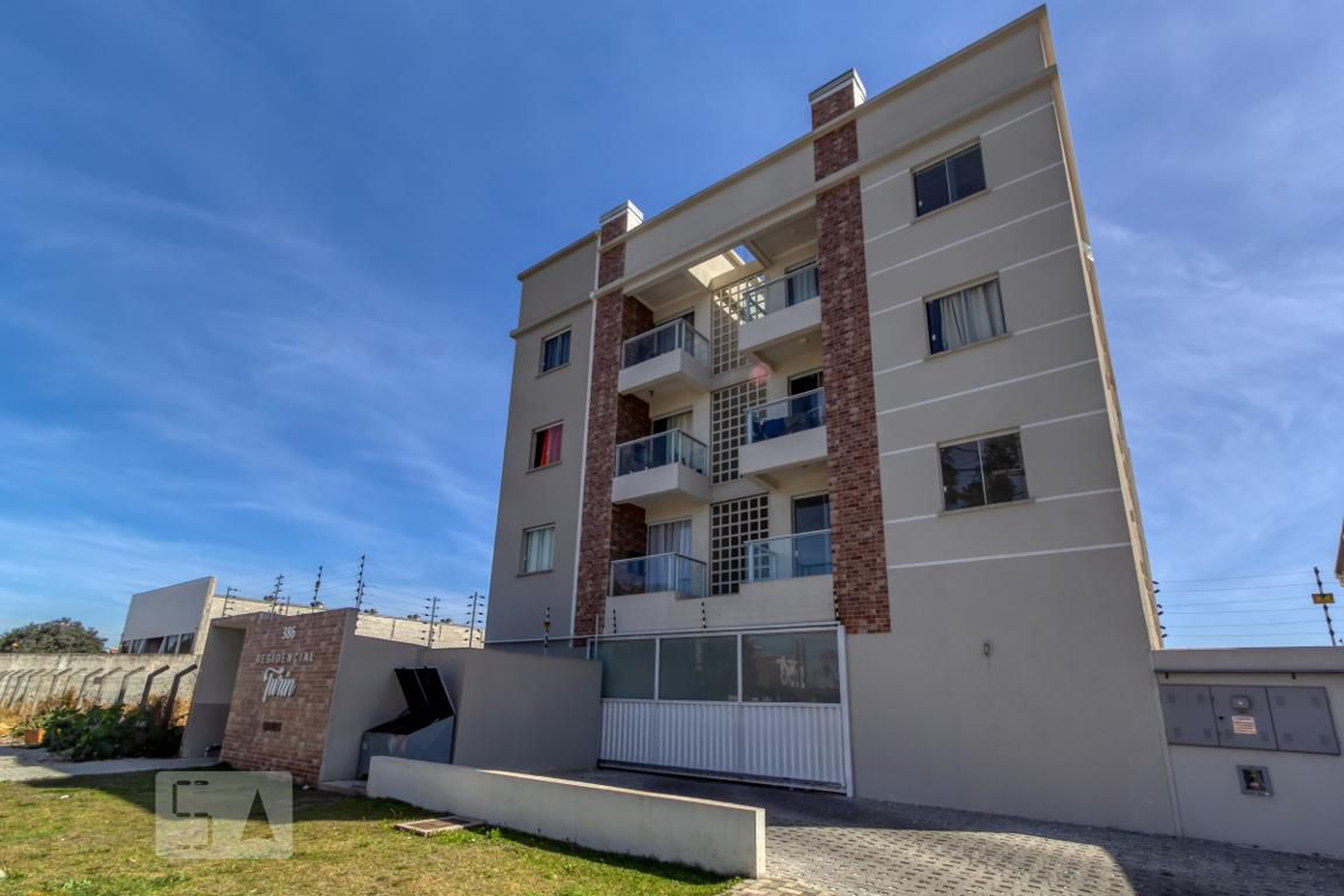 Fachada do Condomínio Residencial Turin