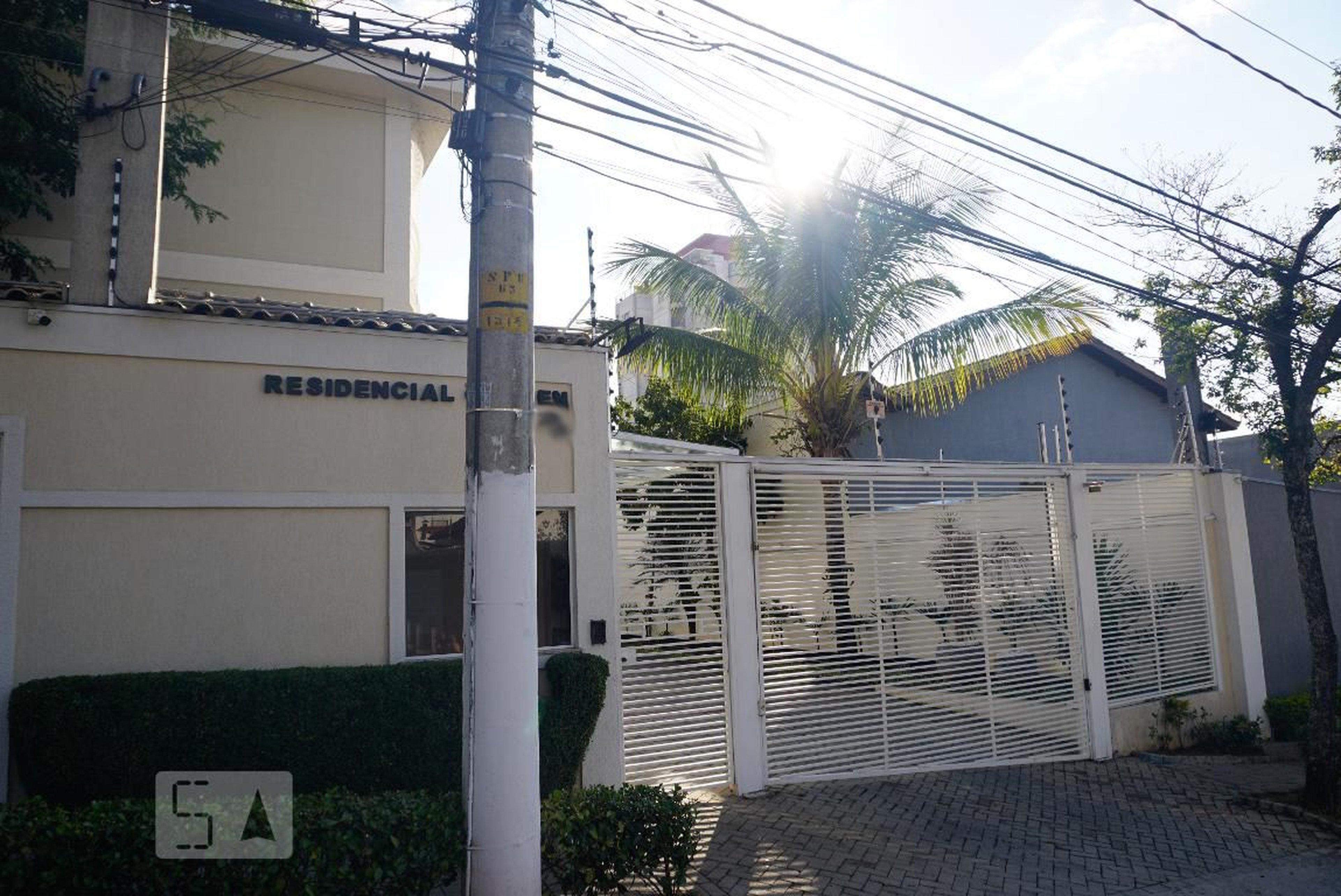 Fachada do Condomínio Residencial Garden